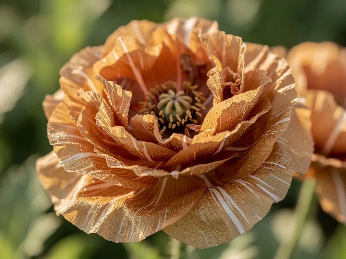 100 Flemish Antique PEONY POPPY MIXED Colors  Papaver Peoniflorum Flower Seeds - Image 3