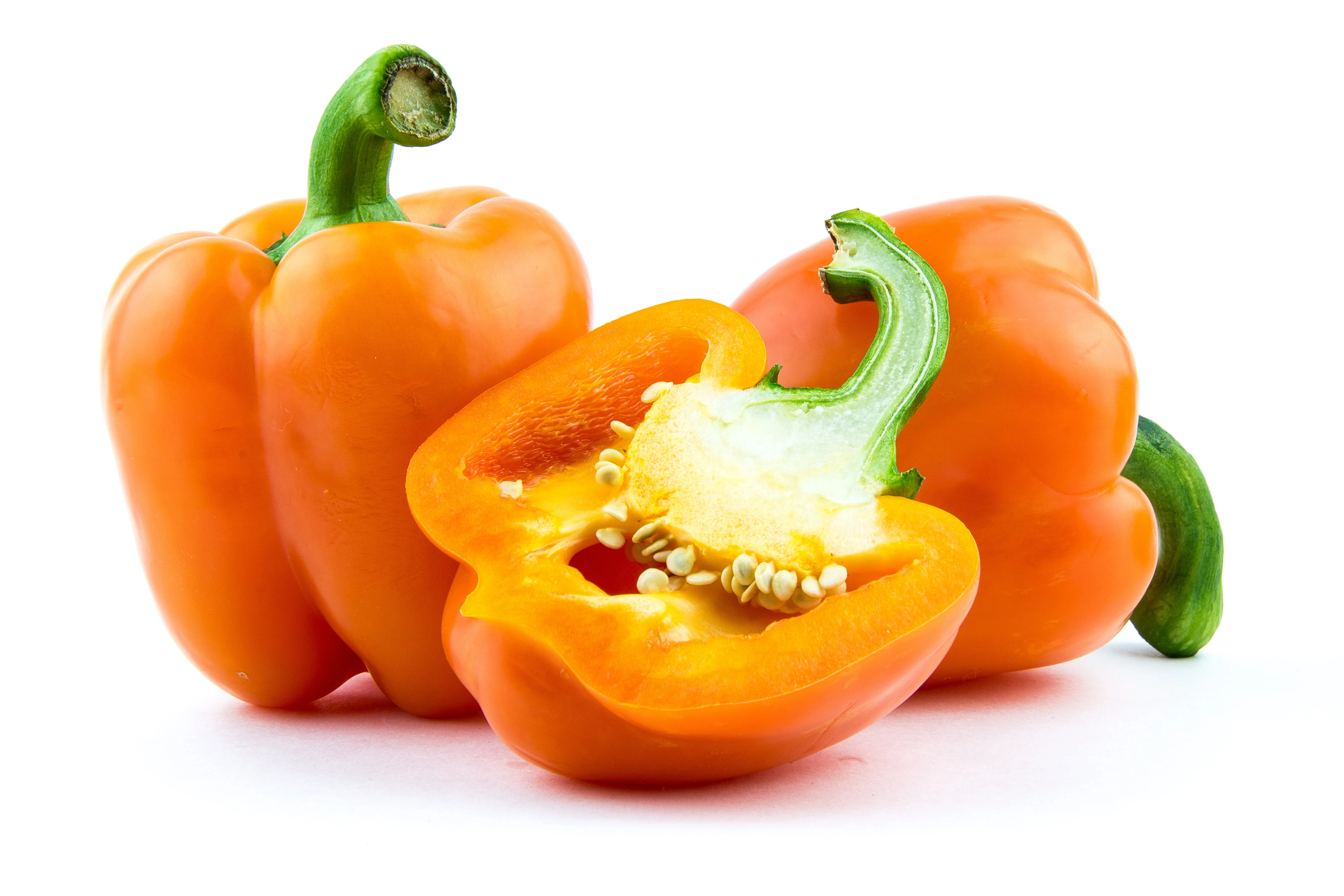 100 ORANGE King BELL PEPPER Sweet Capsicum Annuum Vegetable Seeds - Image 4