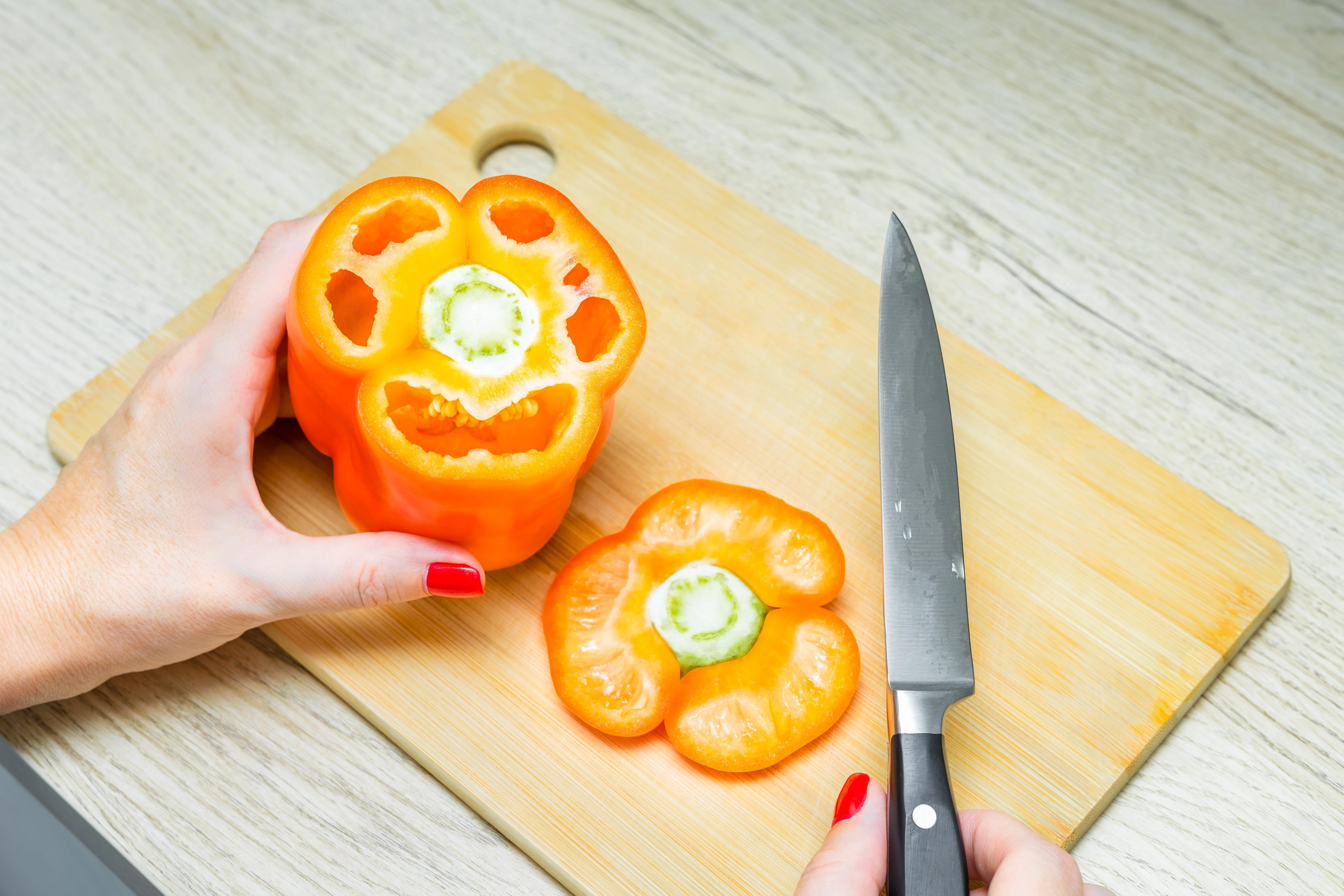 100 ORANGE King BELL PEPPER Sweet Capsicum Annuum Vegetable Seeds - Image 6