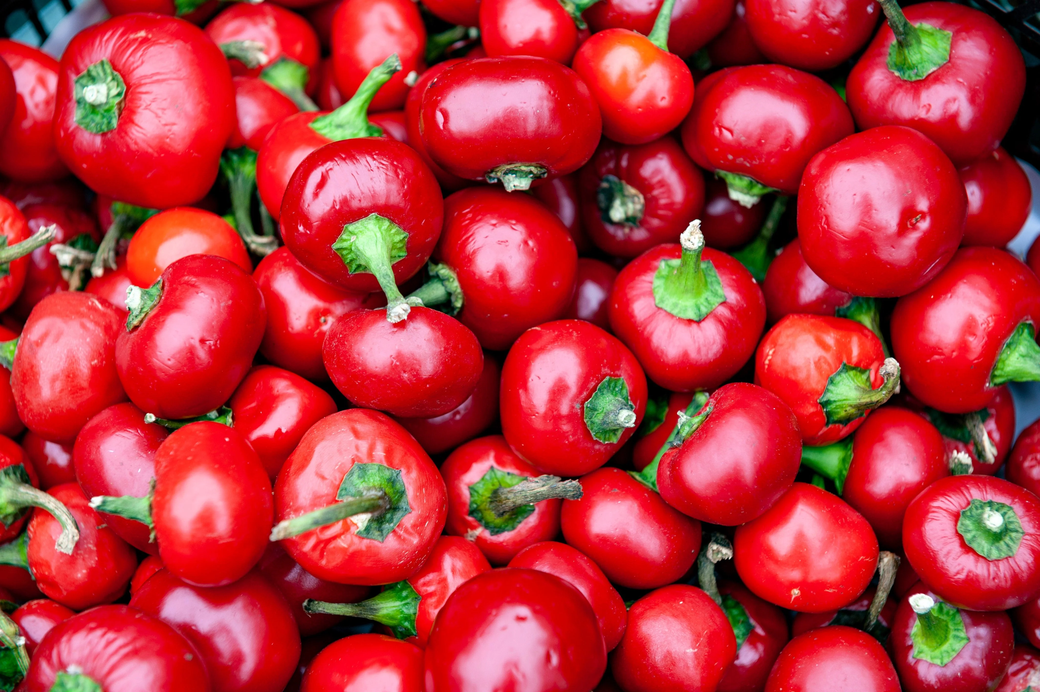 100 SWEET CHERRY PEPPER Red Chili Capsicum Annuum Vegetable Seeds - Image 6