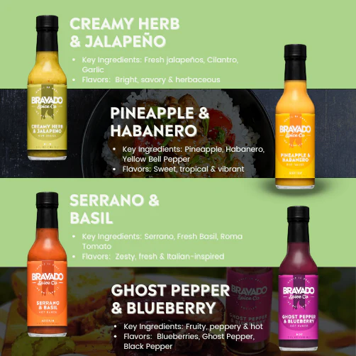 4-PACK HOT SAUCE BUNDLE - Image 3