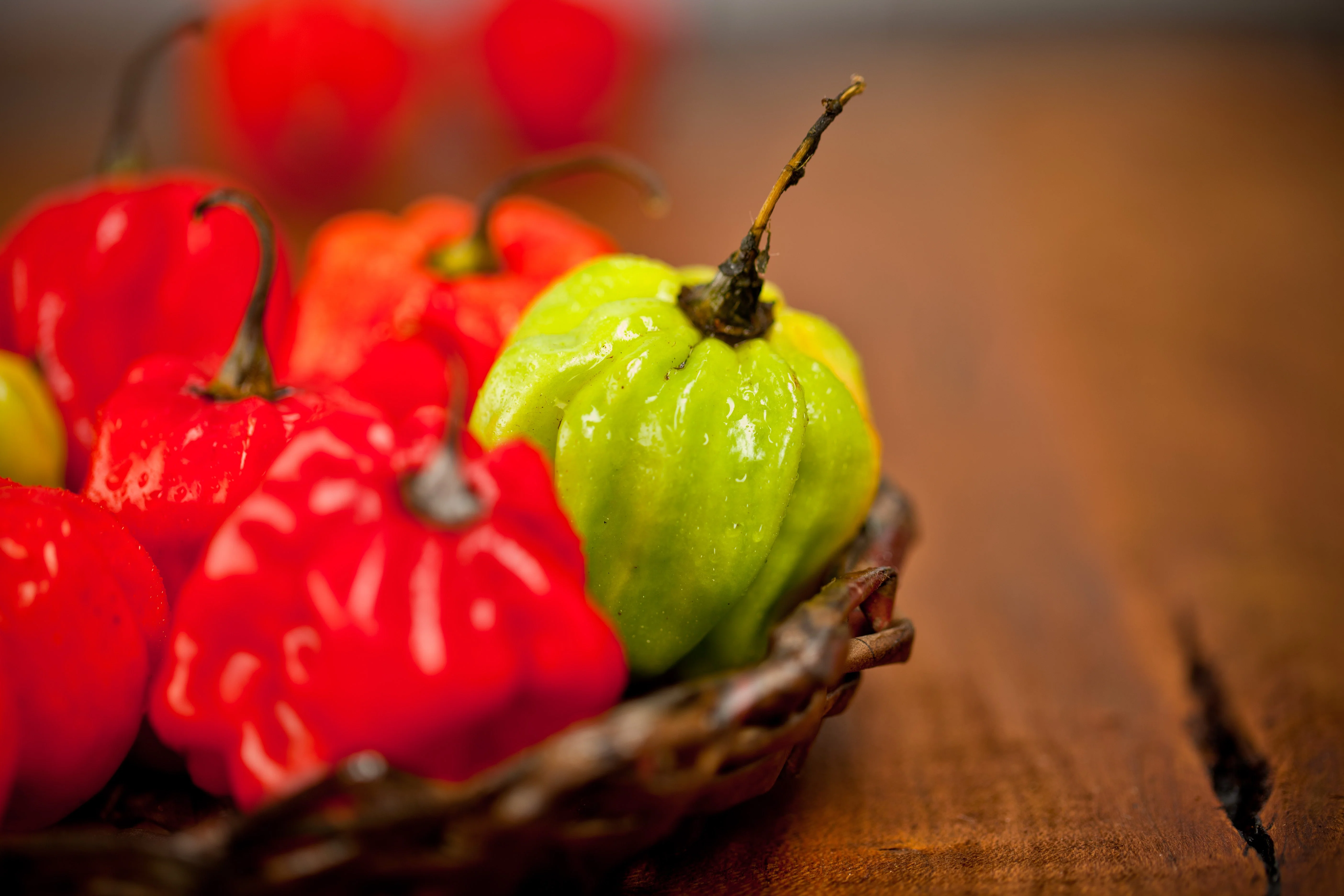 40 Red JAMAICAN HOT PEPPER Capsicum Annuum Scotch Bonnet Vegetable Seeds - Image 7