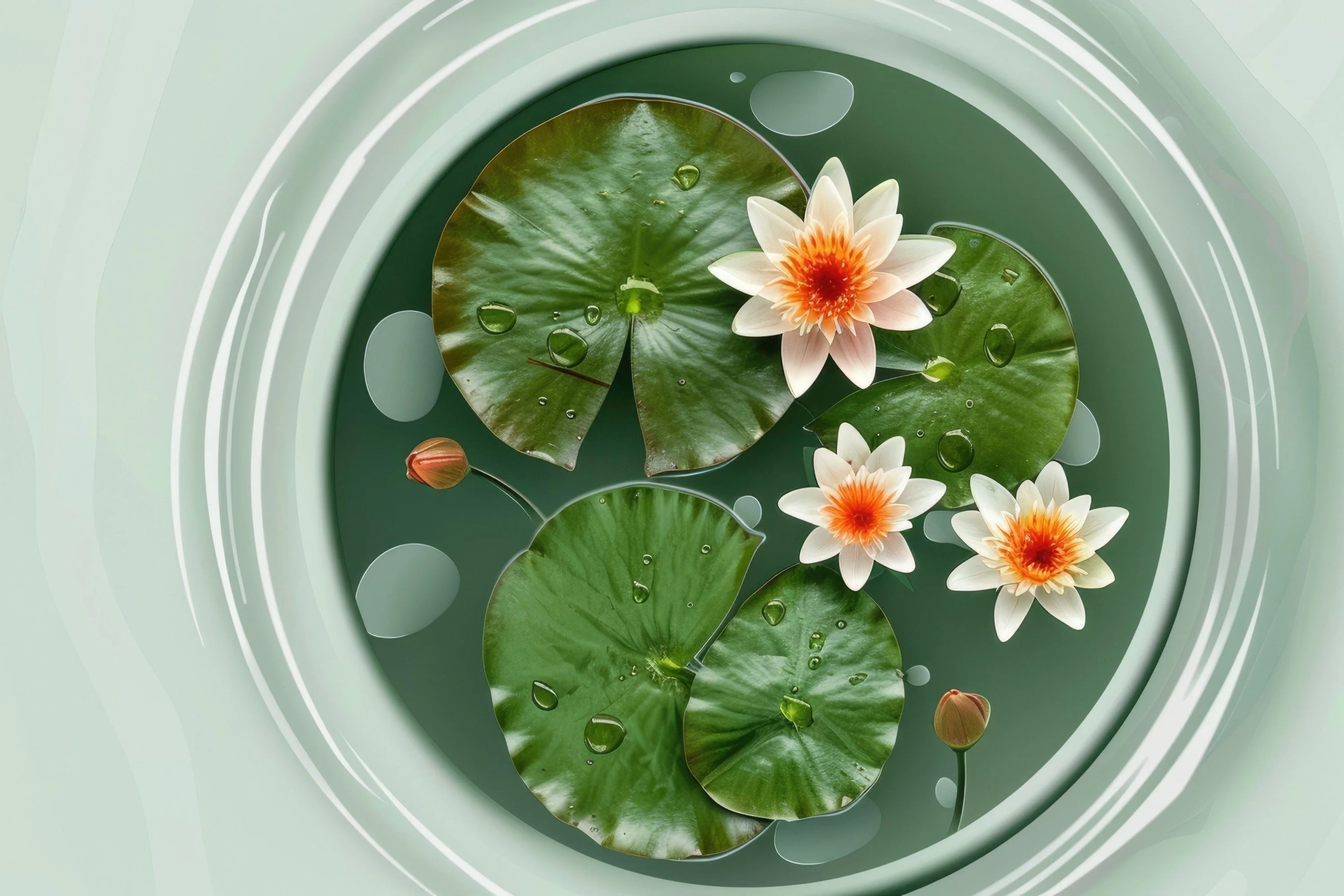 5 BOWL LOTUS Mixed Colors Dwarf Nelumbo Nucifera Aquatic Flower Seeds - Image 8
