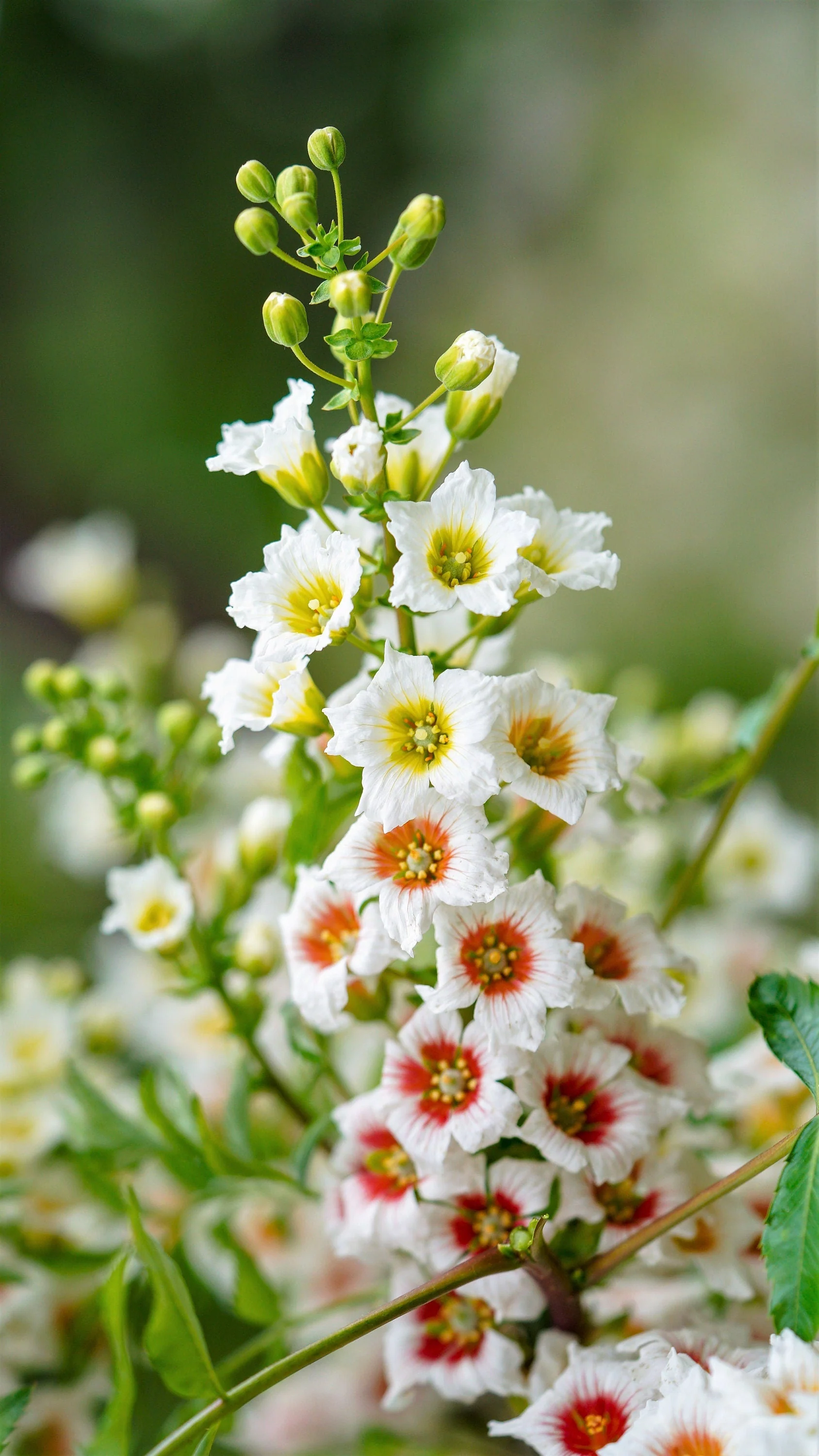 5 YELLOWHORN TREE Xanthoceras Sorbifolium aka Goldenhorn, Raintree, Chinese Flowering Chestnut - White Yellow Red Fragrant Flower Seeds - Image 8