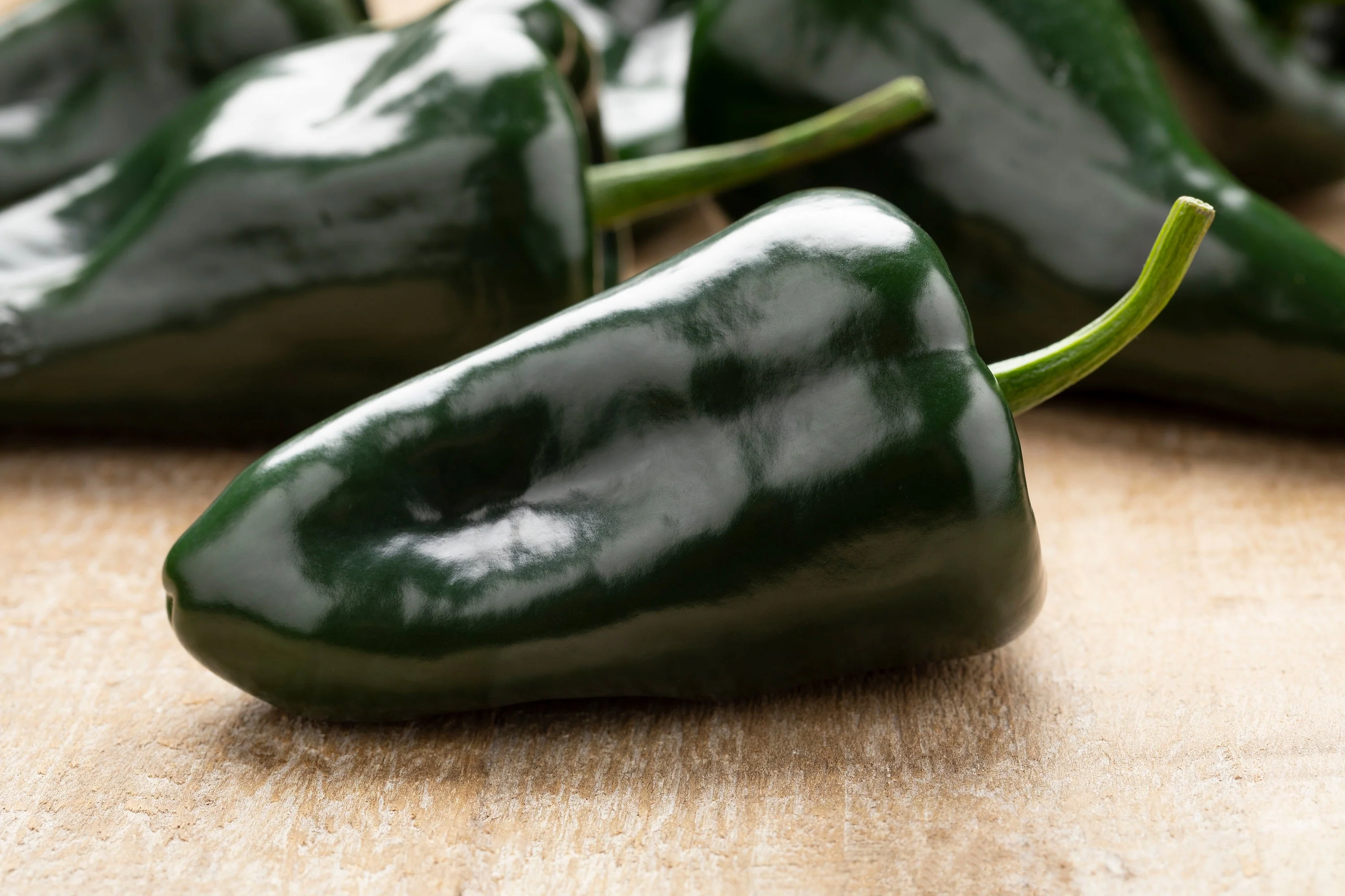 50 ANCHO POBLANO PEPPER Chili Pepper Capsicum Annuum Vegetable Seeds - Image 4