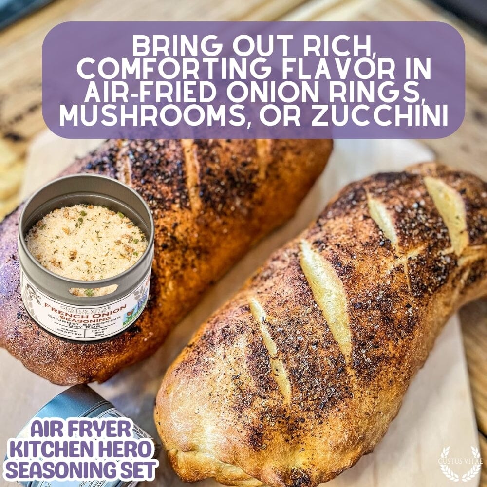 Air Fryer Kitchen Hero Seasoning Set - Artisanal Spice Blends Six Pack - Image 9