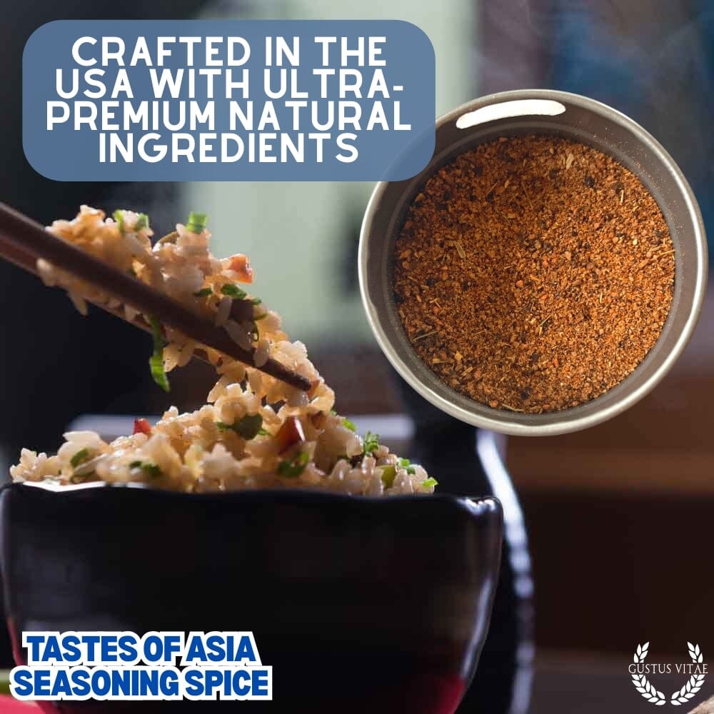 Asian Seasonings Gift Set - Tastes of Asia - Artisanal Spice Blends Six Pack - Image 8