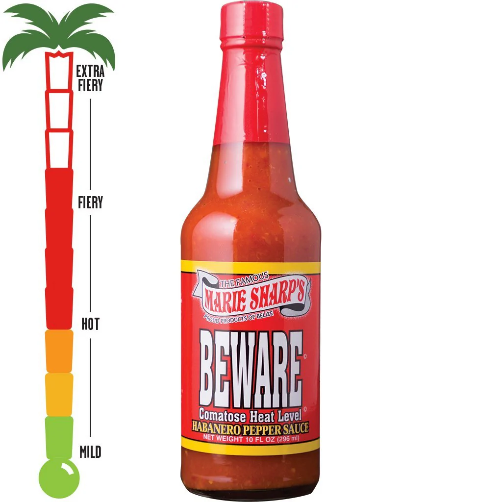 Marie Sharp's Beware Comatose Habanero Pepper Sauce - Image 3