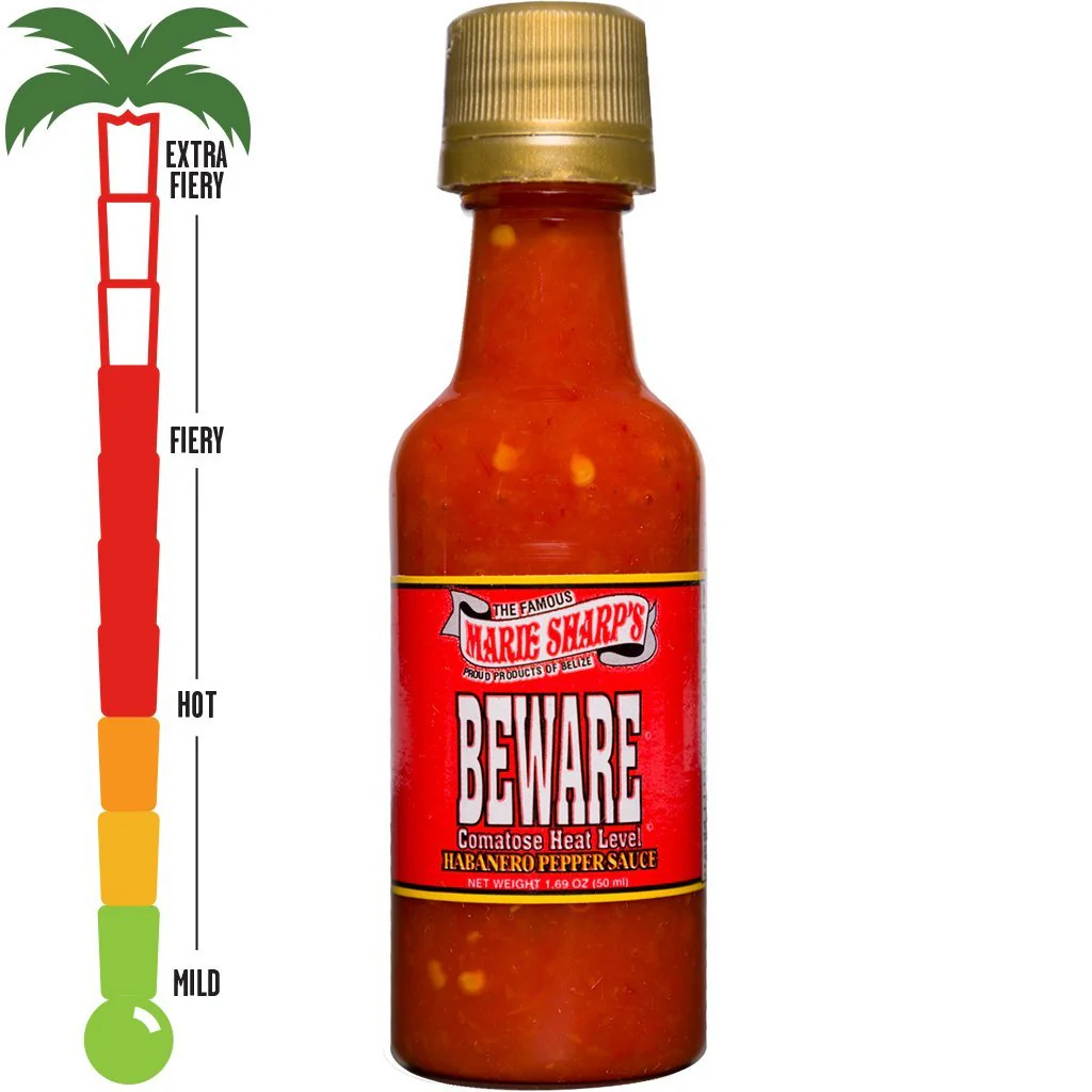 Marie Sharp's Beware Comatose Habanero Pepper Sauce - Image 4