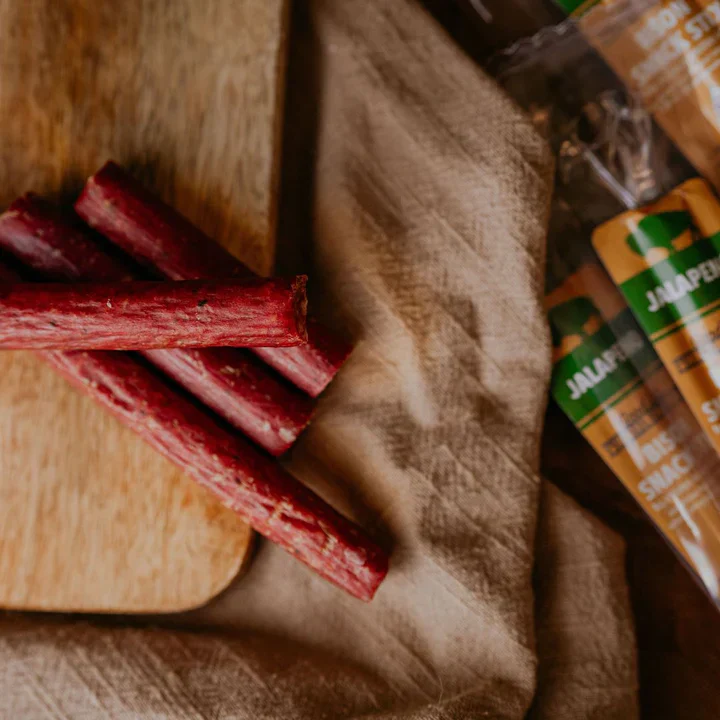 Bison Jalapeno Meat Stick | 1 oz. | Snack Stix | Spicy Kick Of Heat | Delicious, Tender Bison Meat - Image 3