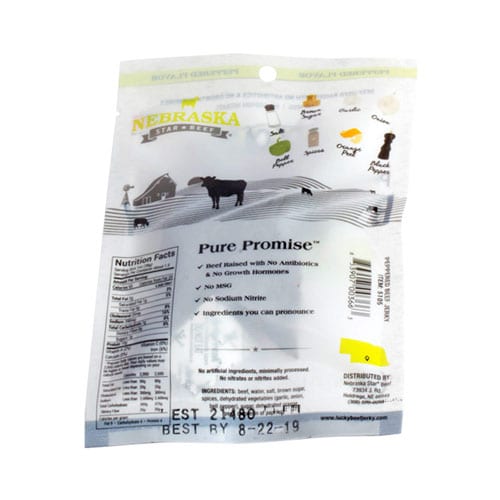 Black Pepper Beef Jerky | 1.5 oz. Bag | Pack of 6 | Premium Beef Jerky | Made in Holdrege, NE | Nebraska Star Beef - Image 3