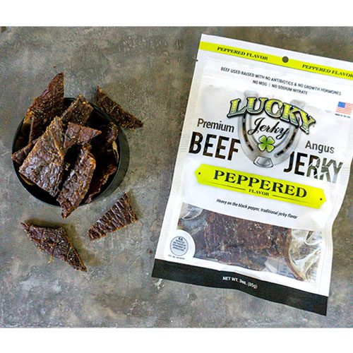 Black Pepper Beef Jerky | 3 oz. Bag | Big, Bold Flavor | Tender Jerky | Made in Holdrege, NE | Nebraska Star Beef - Image 4