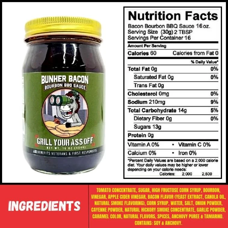 Bunker Bacon Bourbon BBQ Sauce™ - Image 7