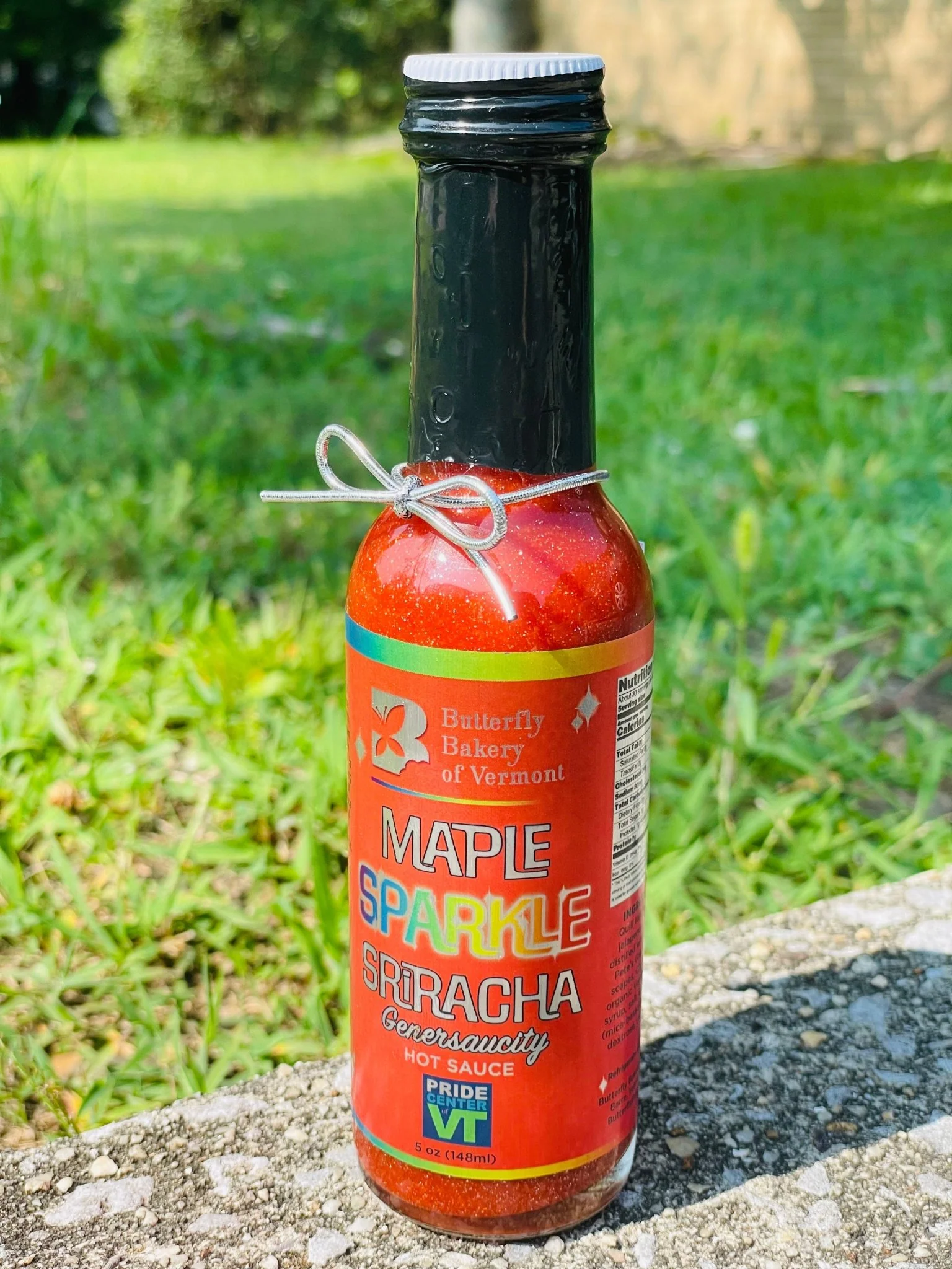 Butterfly Bakery Vermont Maple Sparkle Sriracha 5 oz. - Image 2