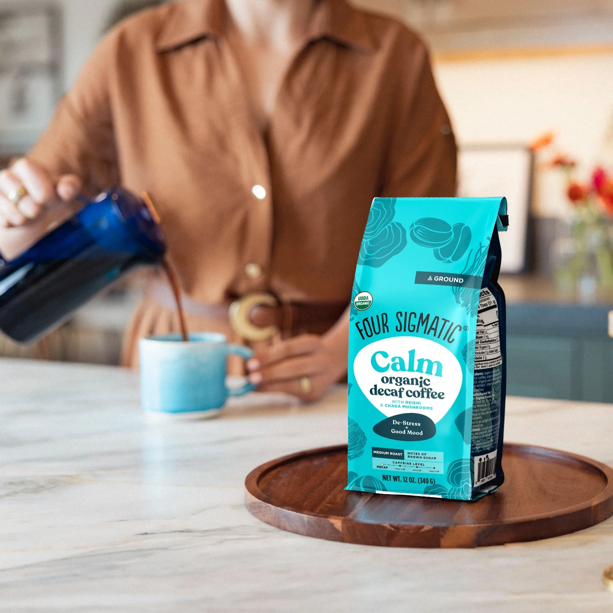 Calm Decaf Ground Coffee - Image 7