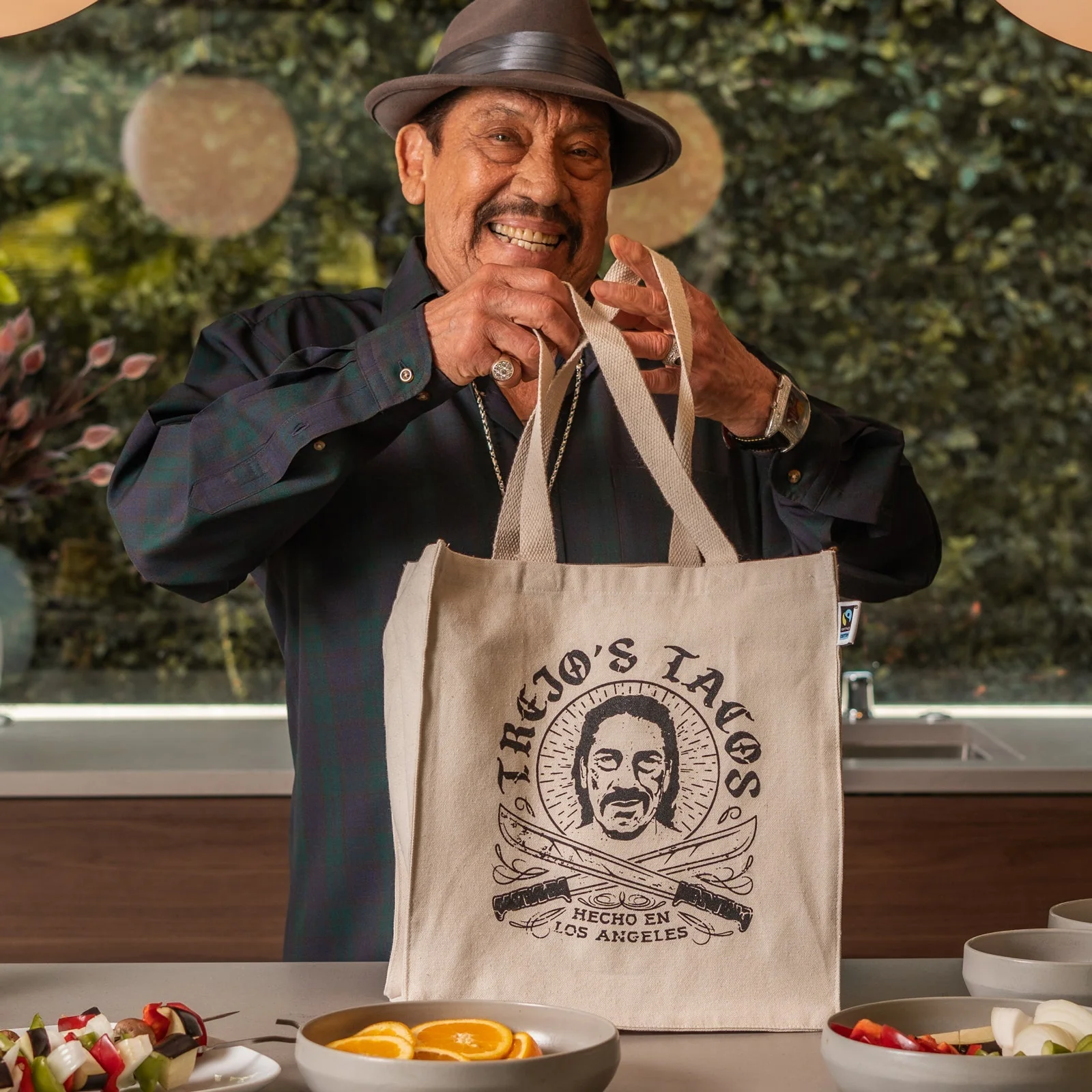 Canvas Tote with Machete Logo - Image 3