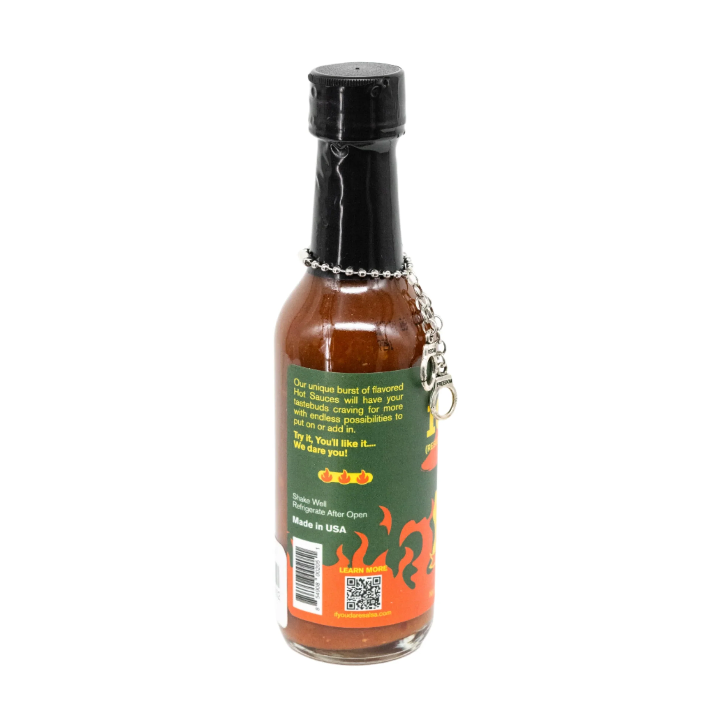 Code 10-52 Hot Sauce | 5.5 oz | Extreme Heat Level | If You Dare Foods - Image 2