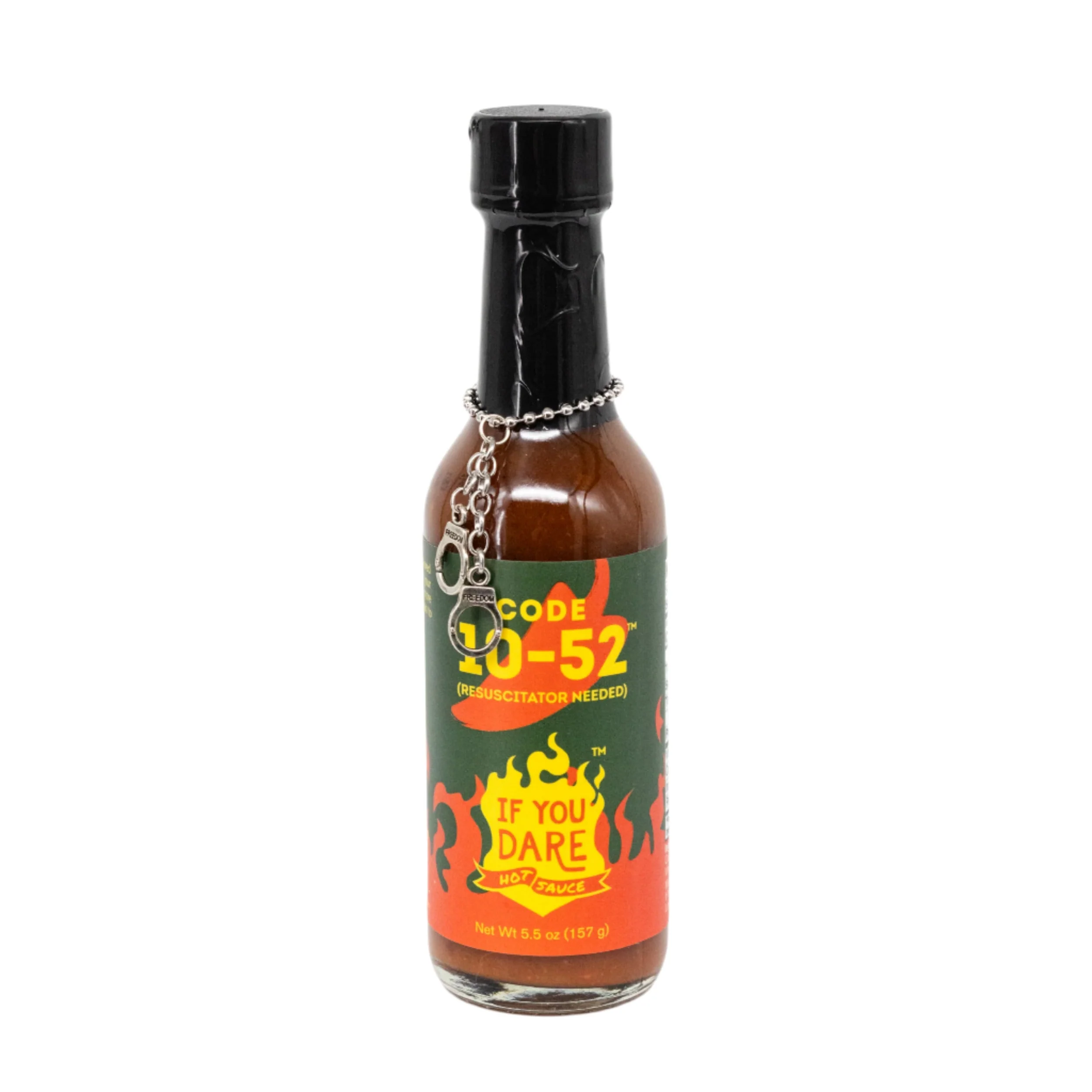 Code 10-52 Hot Sauce | Pack of 3 | 5.5 oz | Extreme Heat Level | If You Dare Foods - Image 2