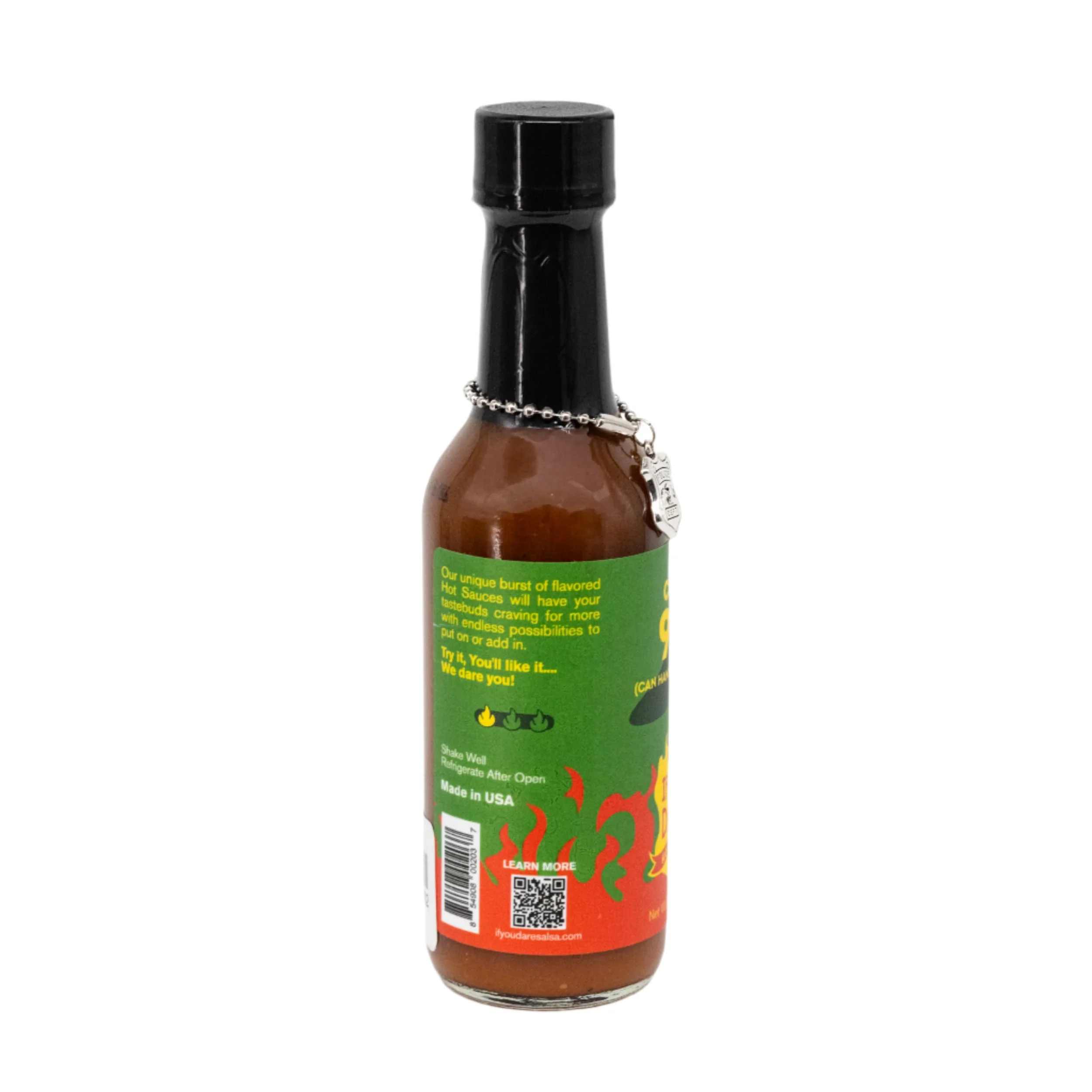 Code 910 Hot Sauce | Pack of 3 | 5.5 oz | Medium Heat Level | If You Dare Foods - Image 3