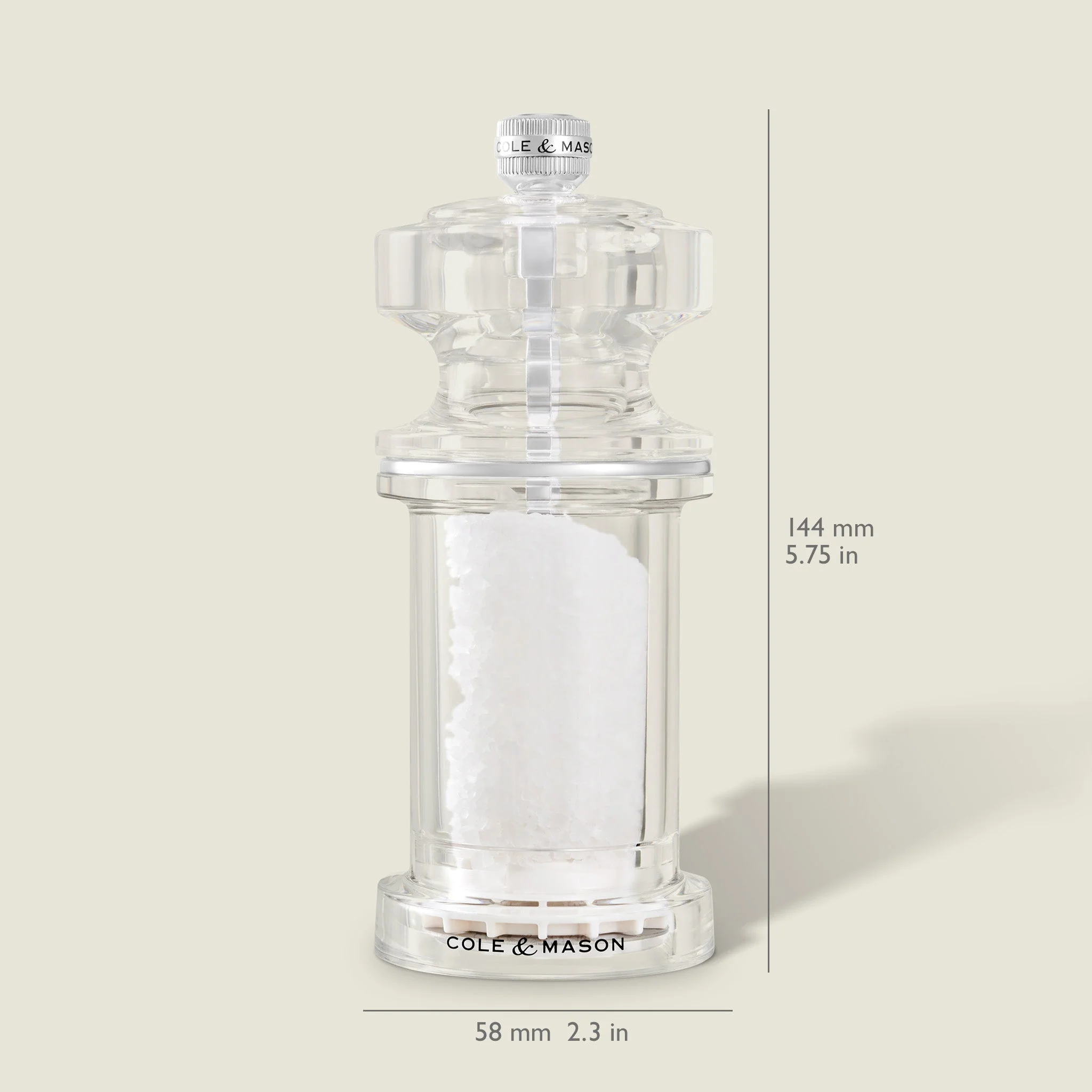 Cole & Mason 605 Salt & Pepper Mills 5.5" - Image 5
