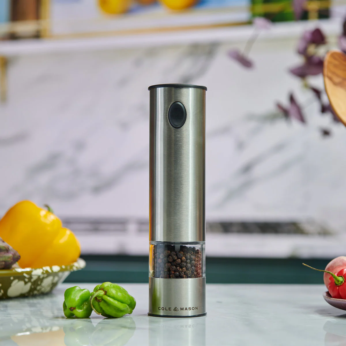 Cole & Mason Battersea Electronic Salt & Pepper Mills - Single Mill - Image 3