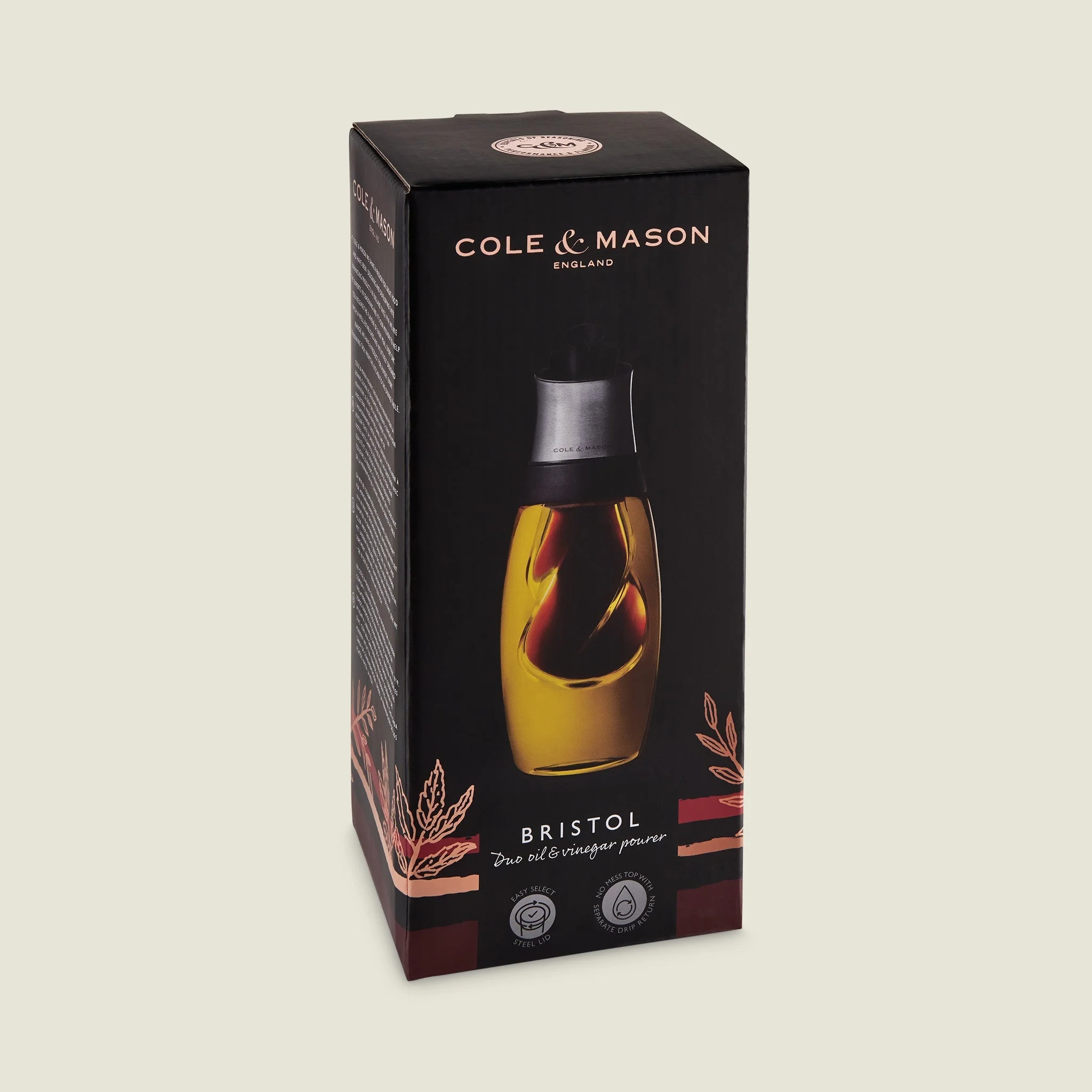 Cole & Mason Bristol Duo Oil & Vinegar Pourer - Image 5