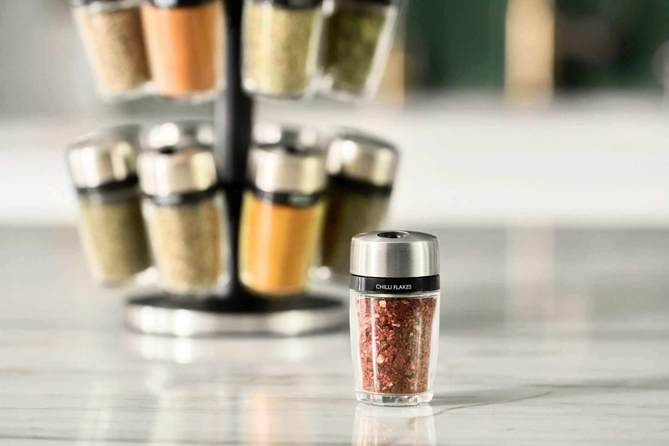 Cole & Mason Cambridge Herb & Spice Carousel - 16 Jar - Image 3