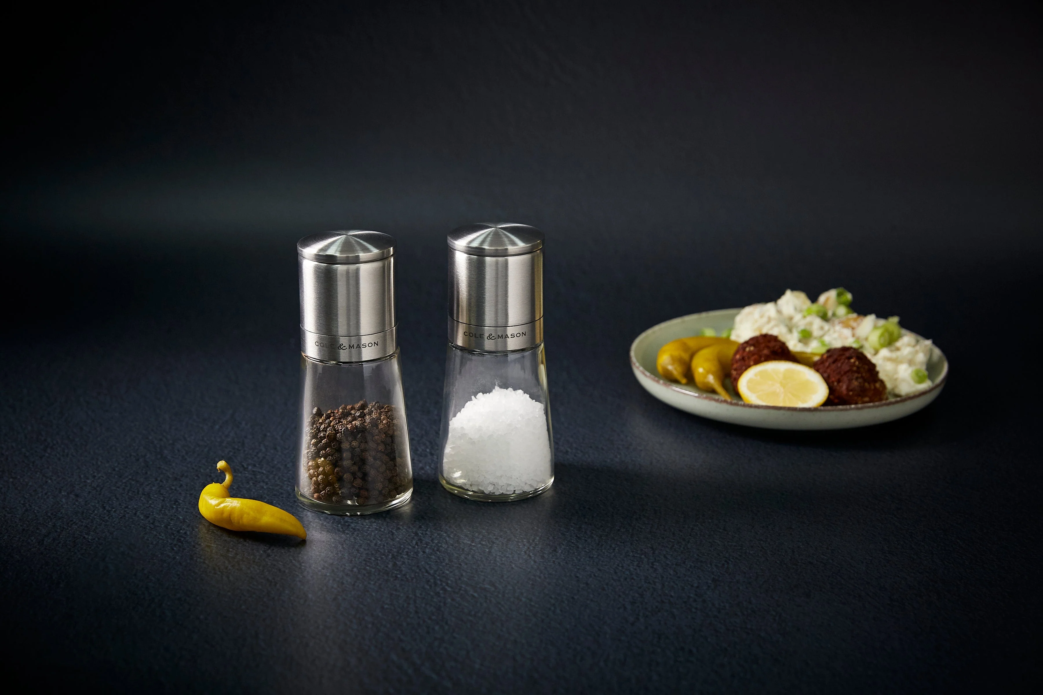 Cole & Mason Clifton Salt & Pepper Mill Gift Set - Image 4