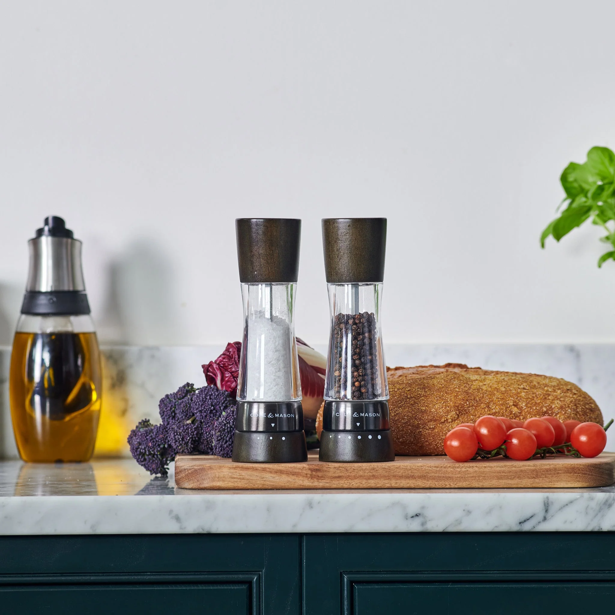 Cole & Mason Derwent Black Wood Salt & Pepper Mill - Image 2