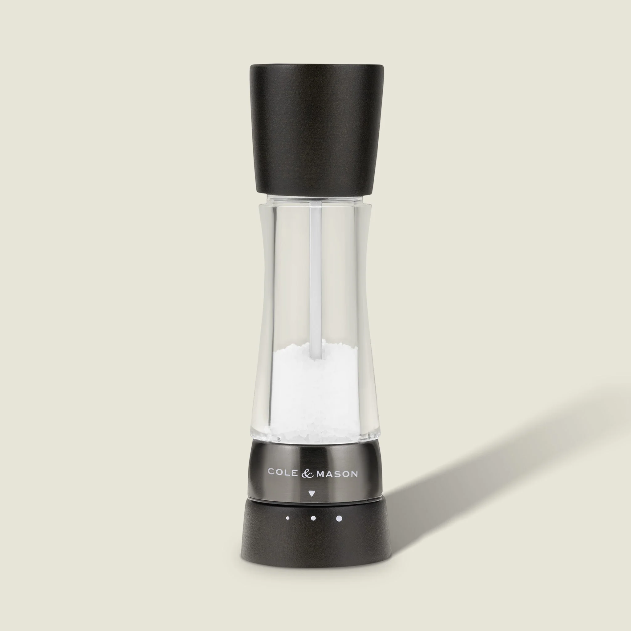 Cole & Mason Derwent Black Wood Salt & Pepper Mill - Image 4