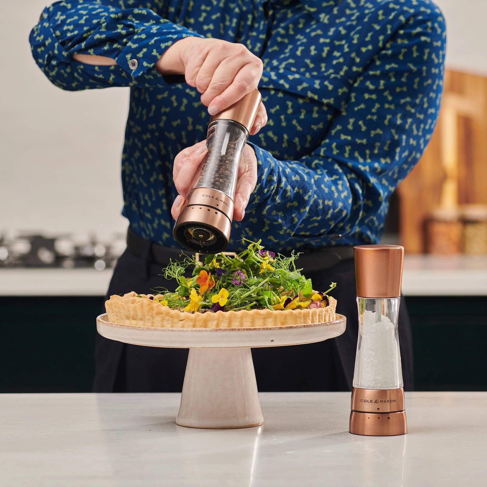 Cole & Mason Derwent Copper Salt & Pepper Mill - Image 5