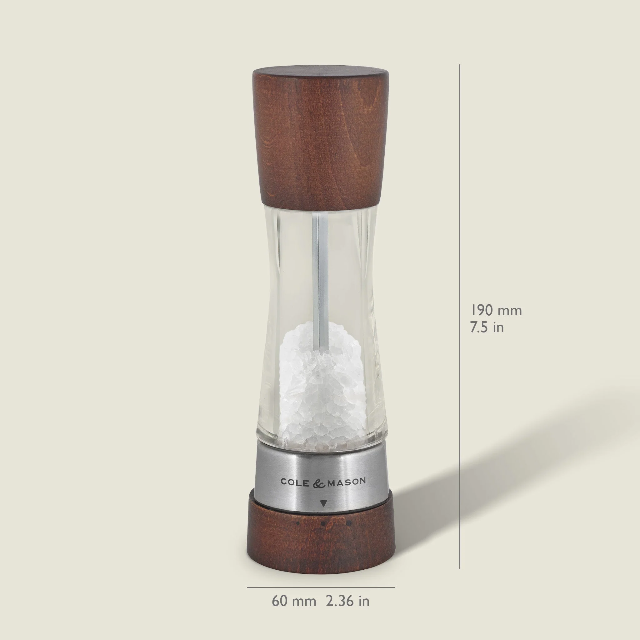 Cole & Mason Derwent Forest Wood Salt & Pepper Mill - Image 5