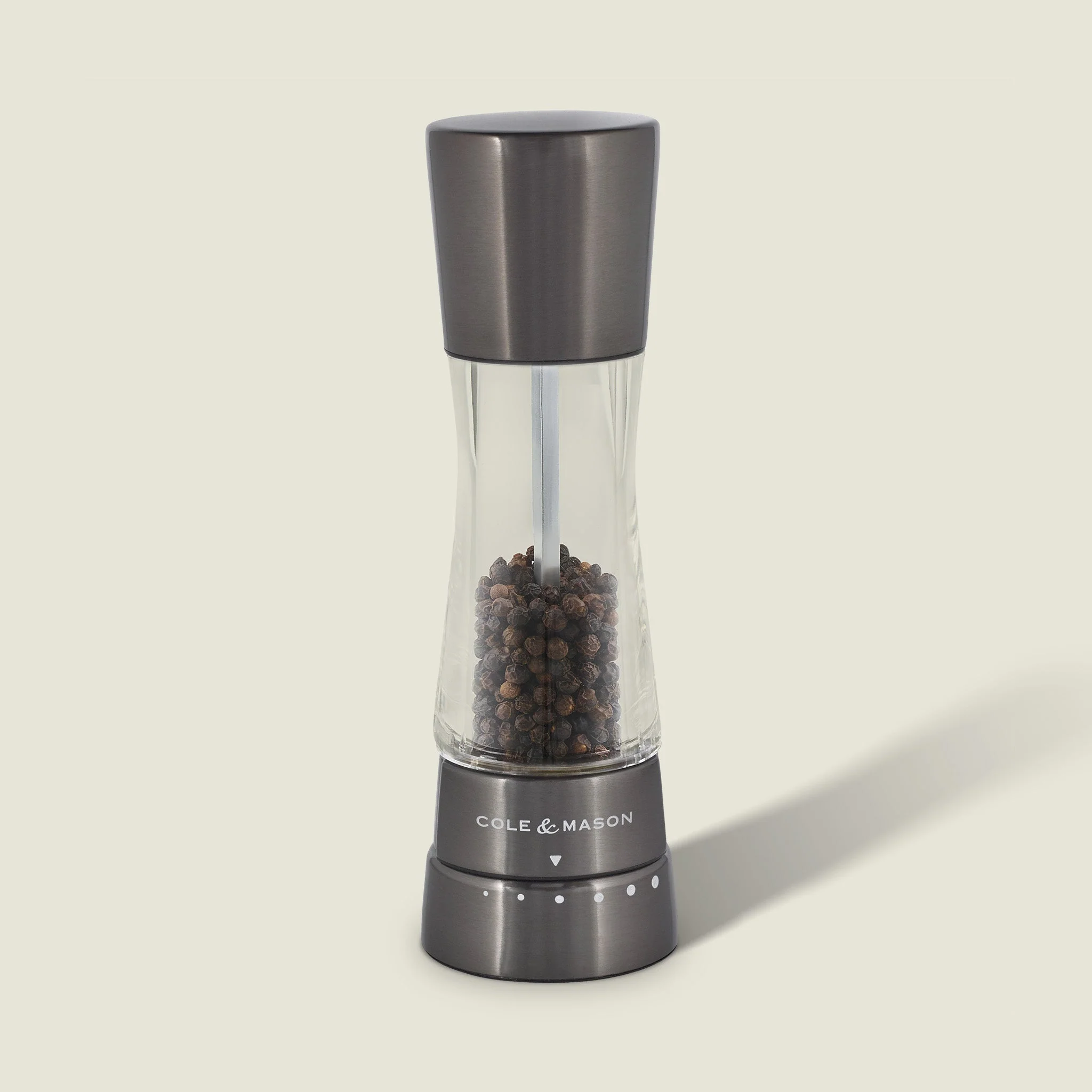 Cole & Mason Derwent Iron Grey Salt & Pepper Mill - Image 3