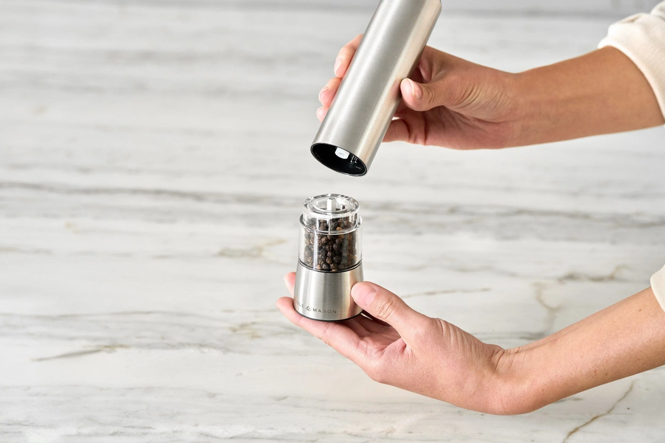 Cole & Mason Hampstead Precision+ Electronic Pepper Mill - Image 4