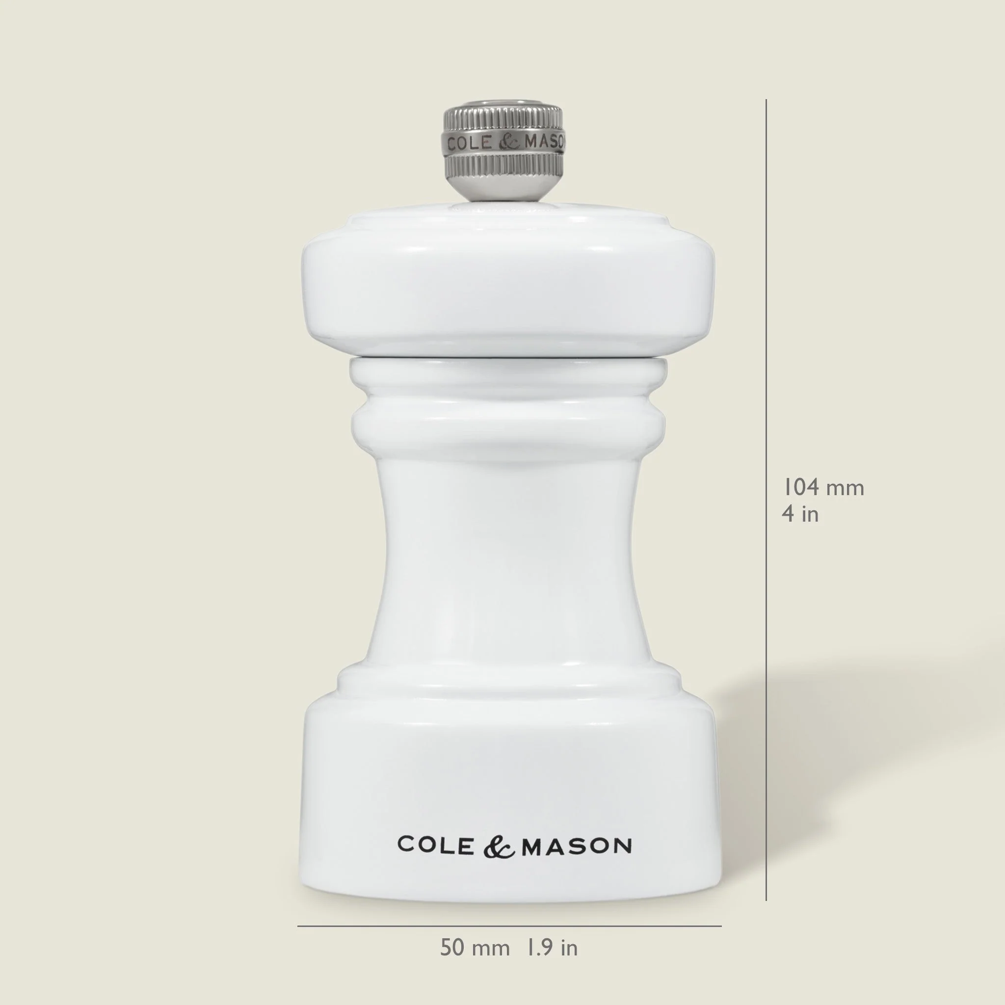 Cole & Mason Hoxton Natural Beech Salt & Pepper Mills - Image 14