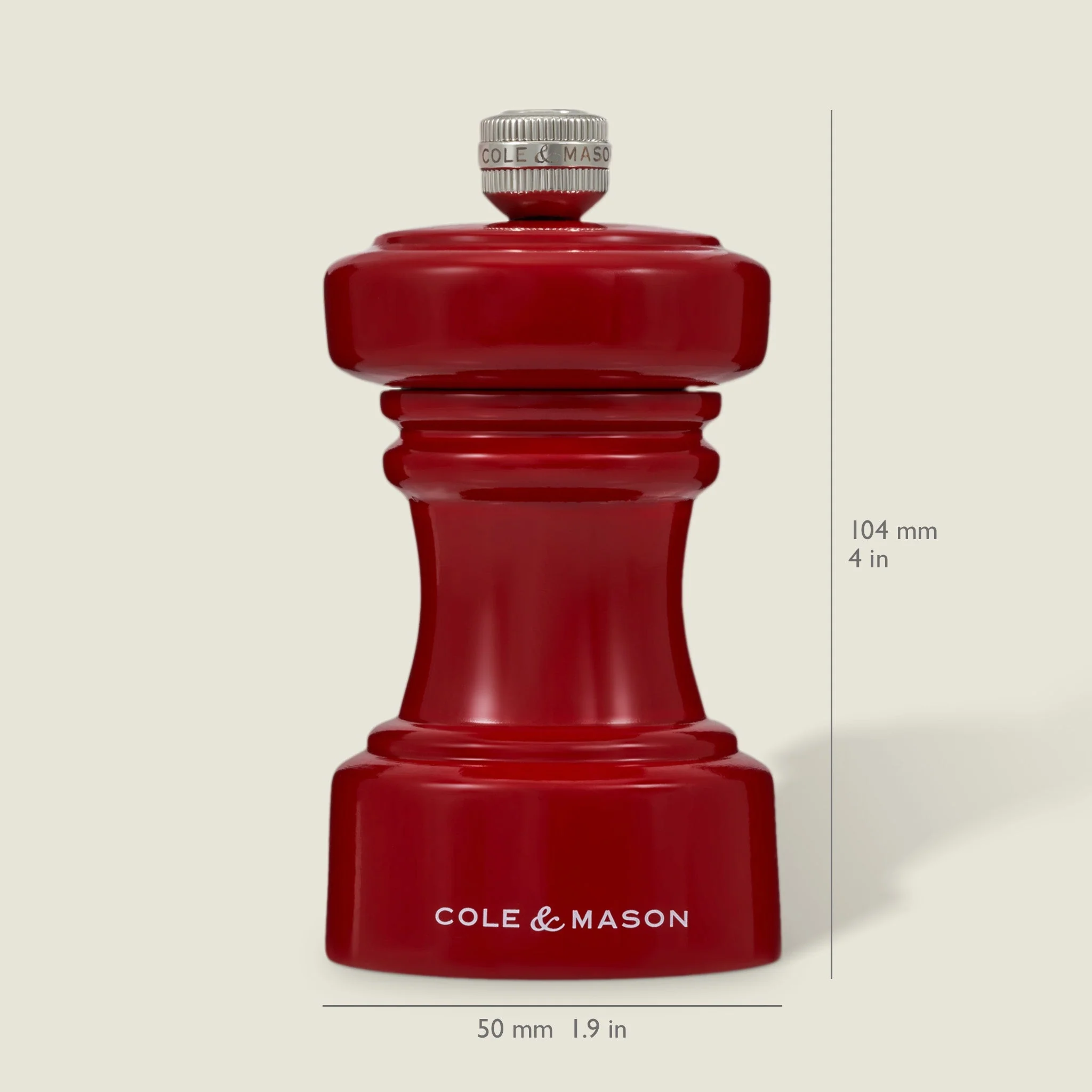 Cole & Mason Hoxton Natural Beech Salt & Pepper Mills - Image 16