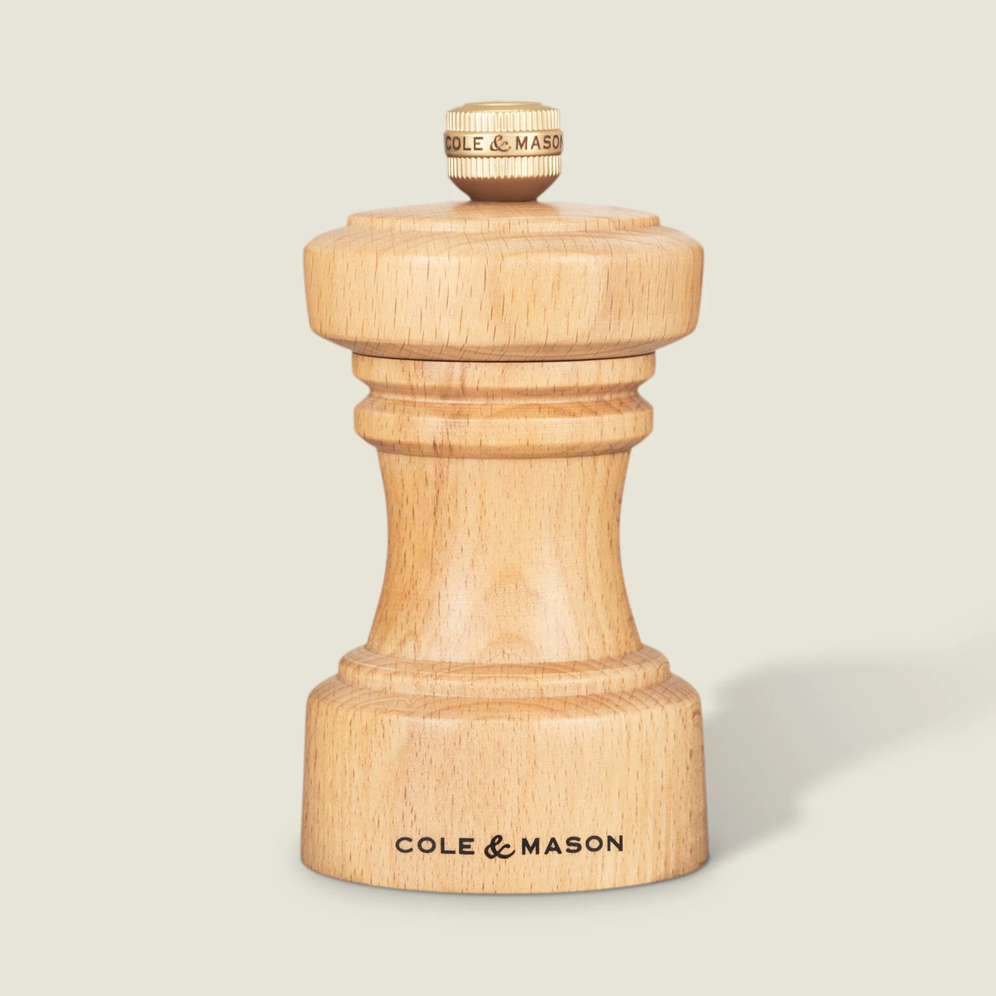 Cole & Mason Hoxton Natural Beech Salt & Pepper Mills - Image 8
