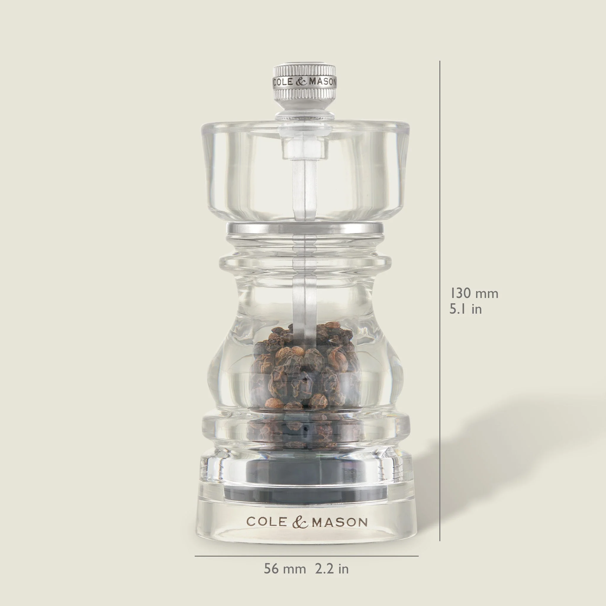 Cole & Mason London Acrylic Salt & Pepper Mills - Image 13