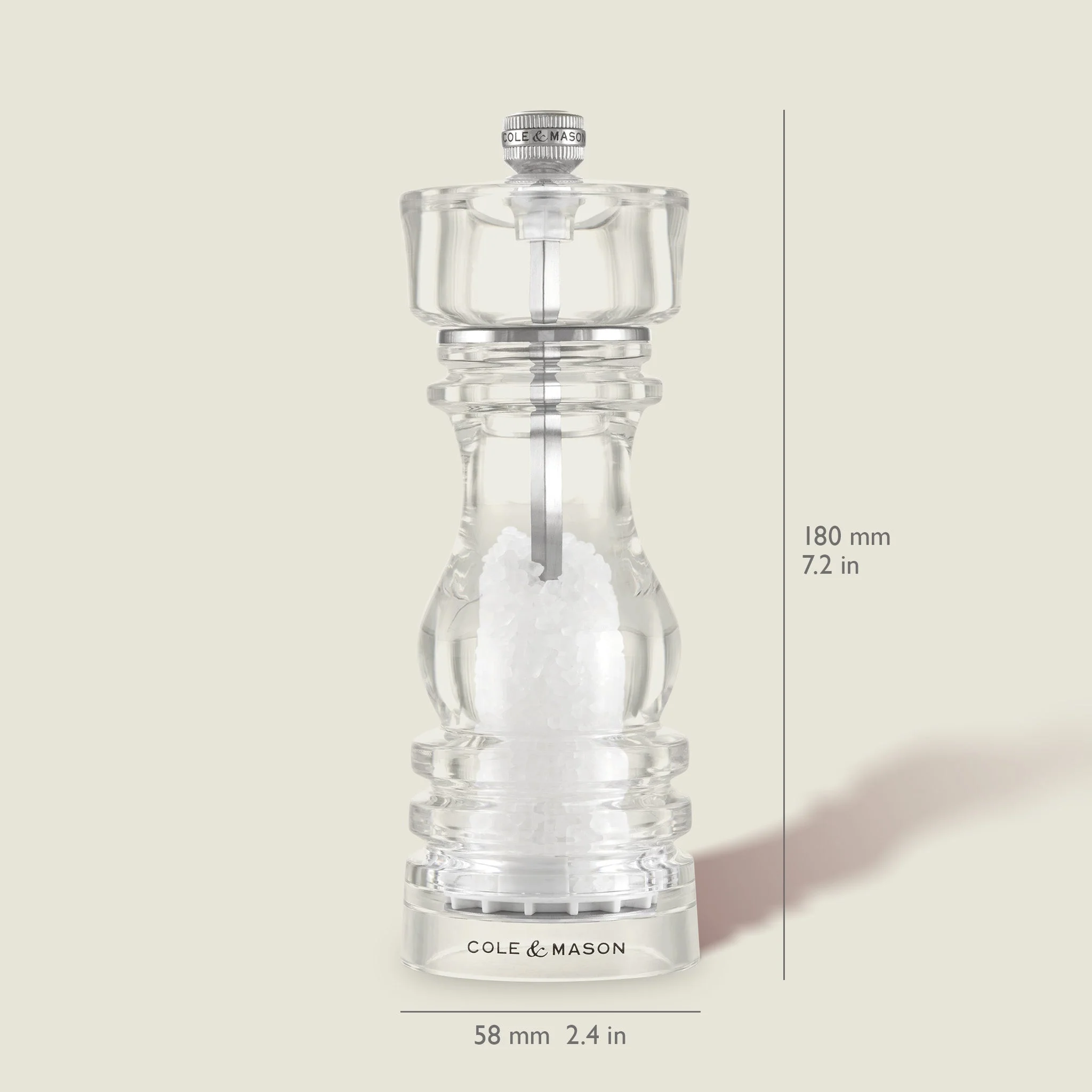Cole & Mason London Acrylic Salt & Pepper Mills - Image 15
