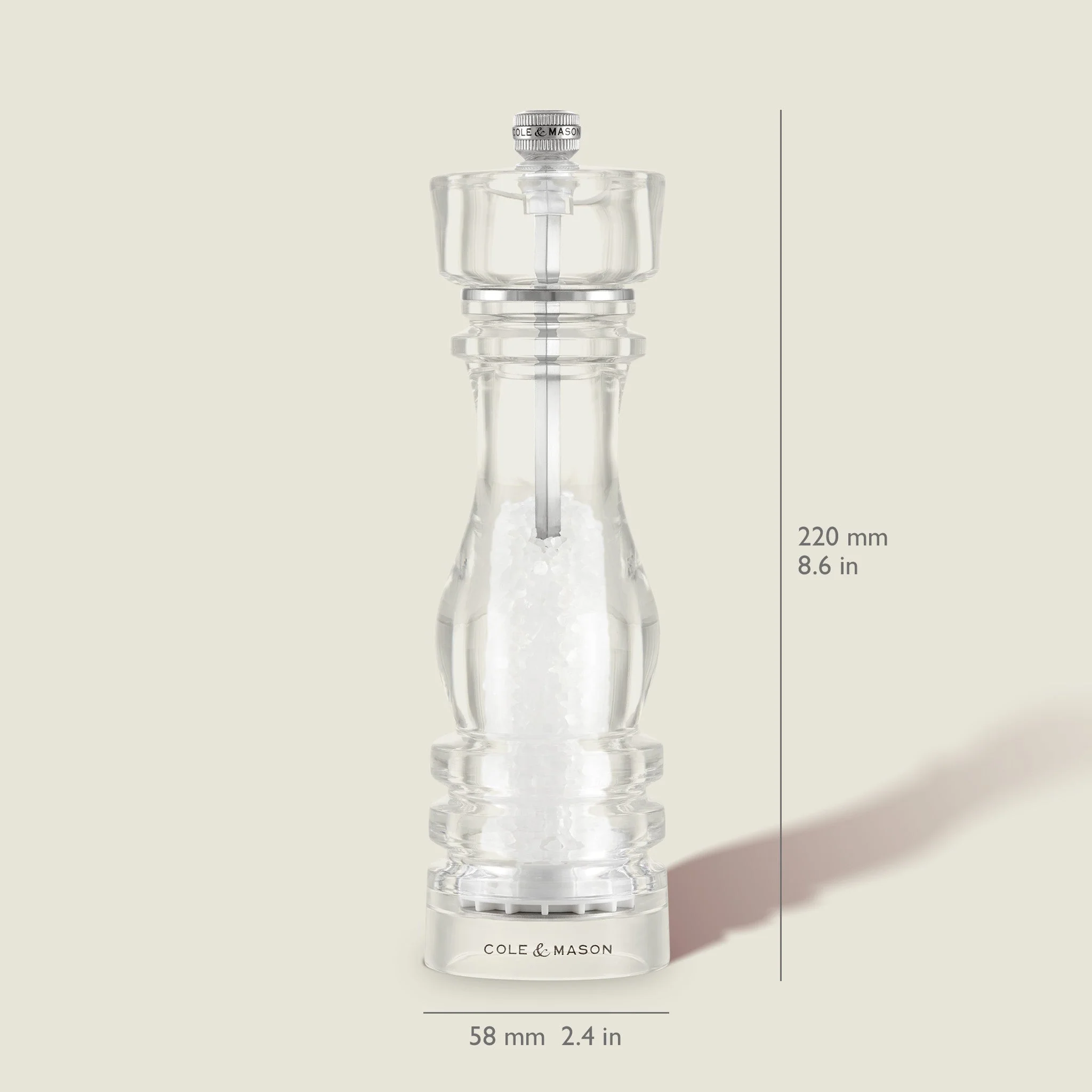 Cole & Mason London Acrylic Salt & Pepper Mills - Image 17