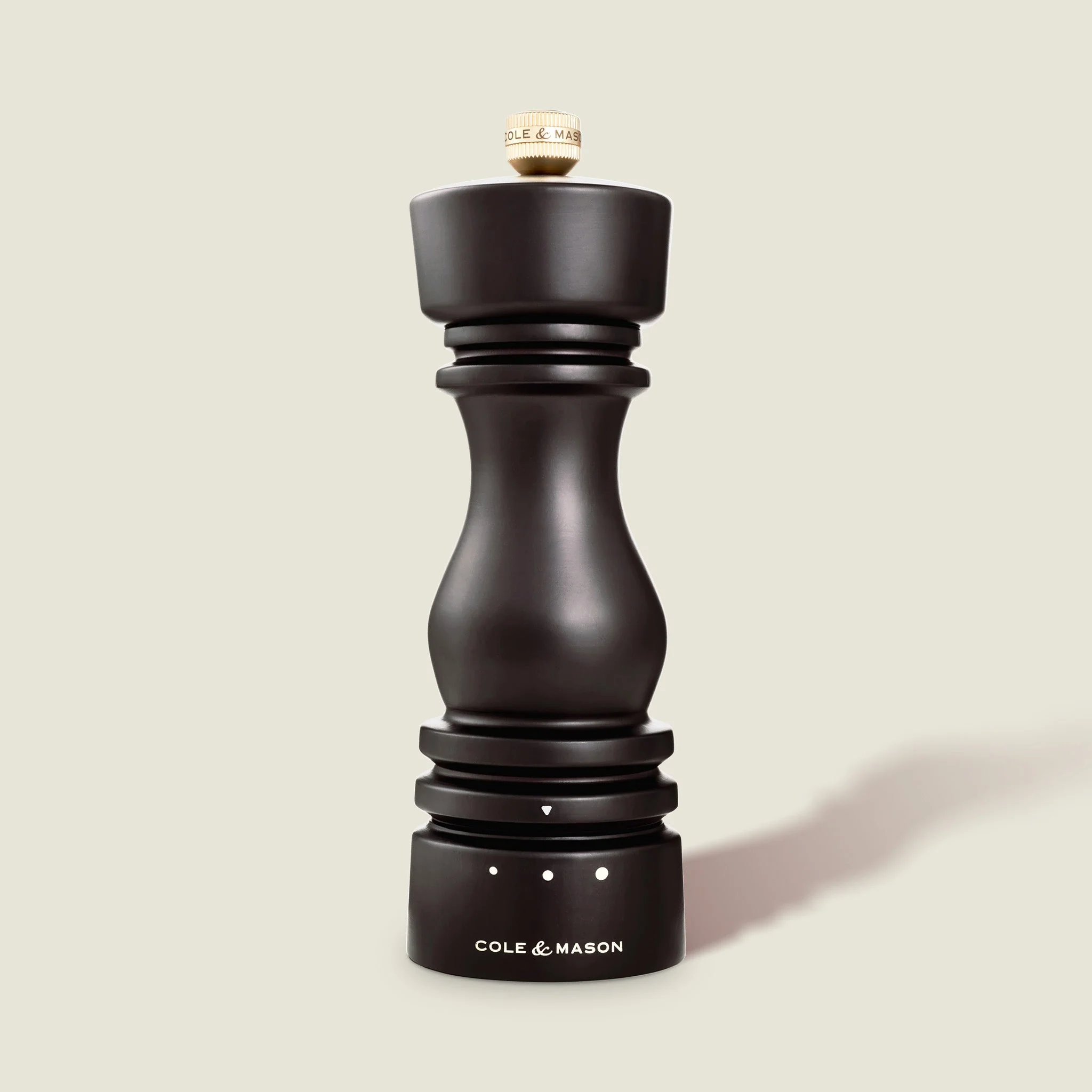 Cole & Mason London Chocolate Wood Grind Select Salt & Pepper Mills - Image 2
