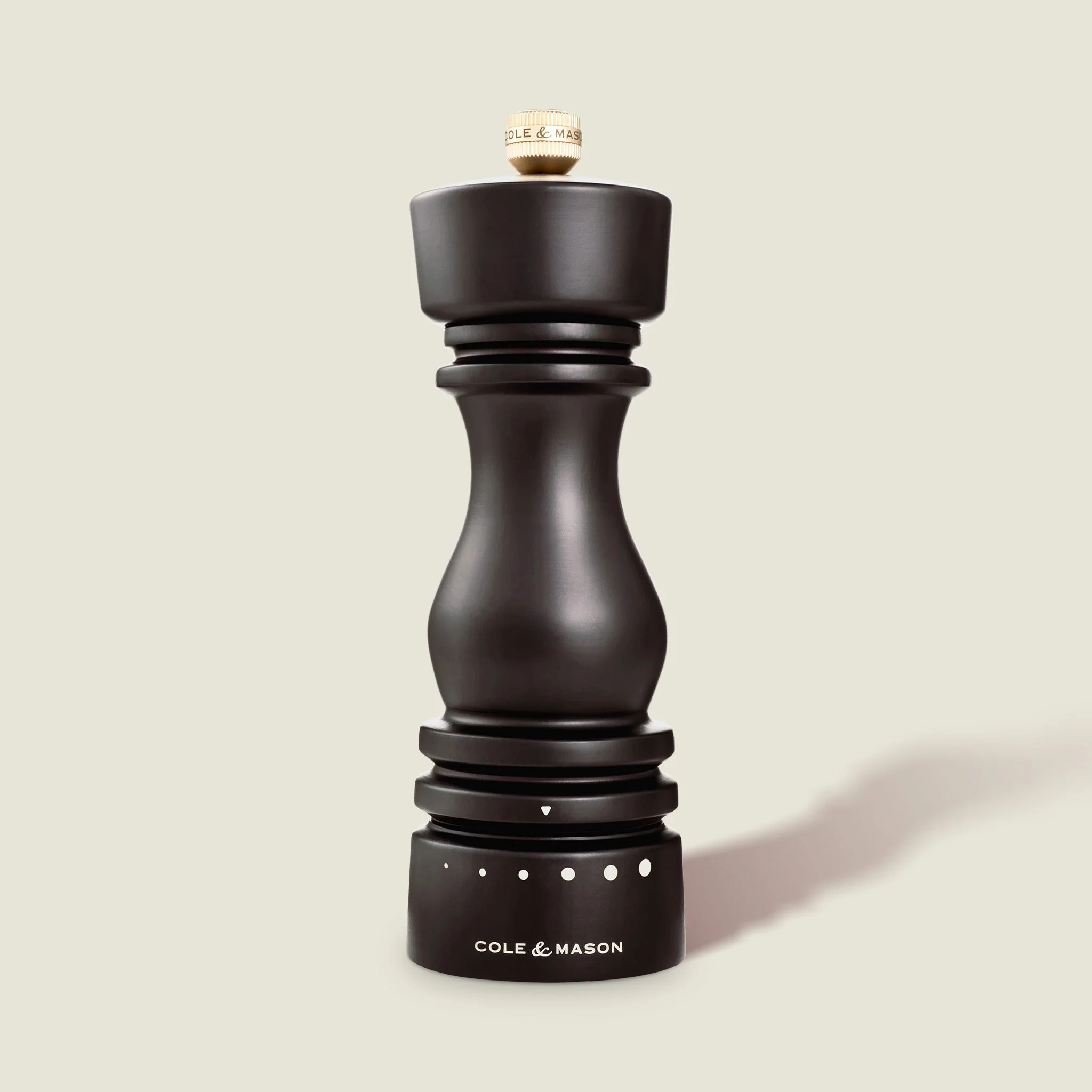 Cole & Mason London Chocolate Wood Grind Select Salt & Pepper Mills - Image 4