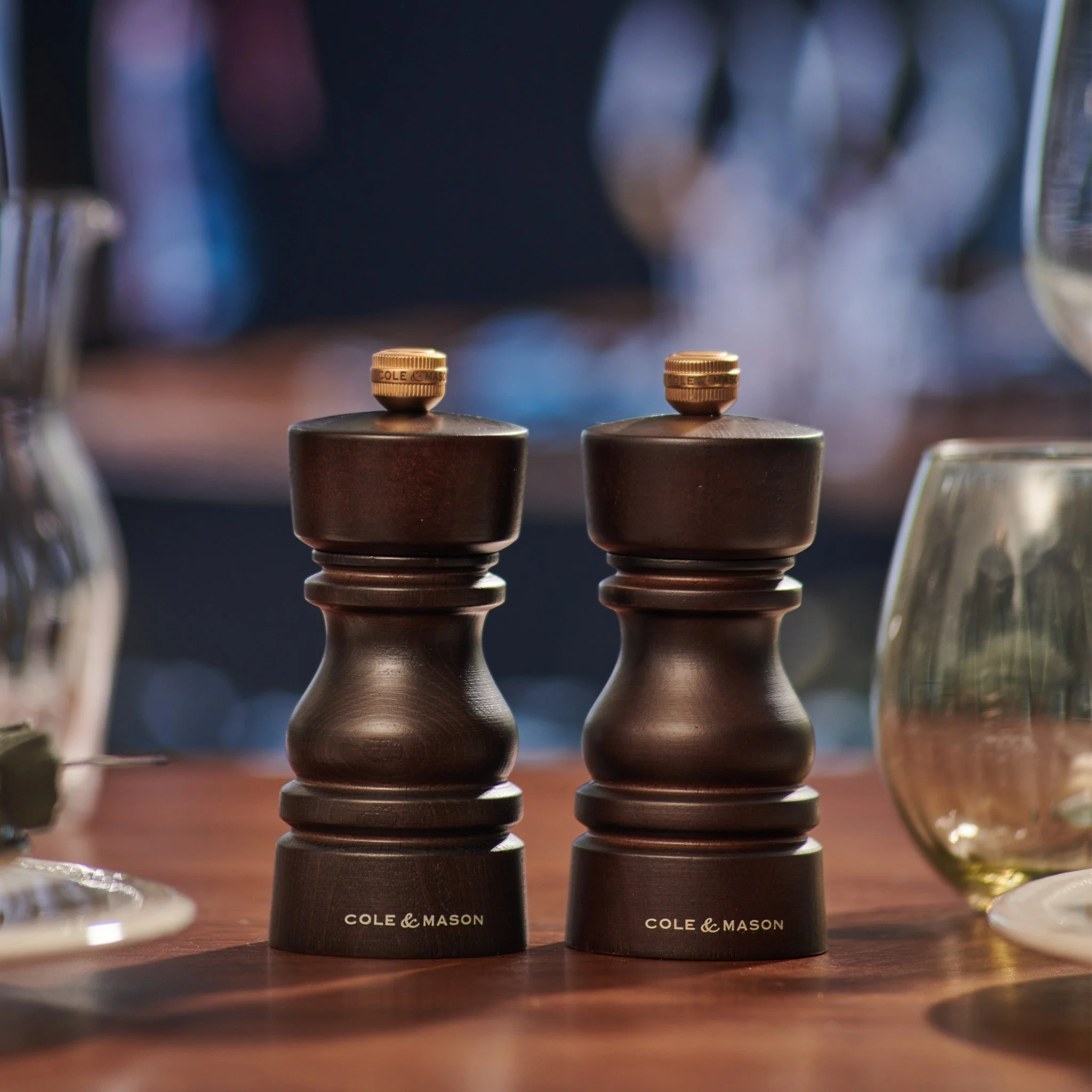 Cole & Mason London Chocolate Wood Salt & Pepper Mills - Image 11
