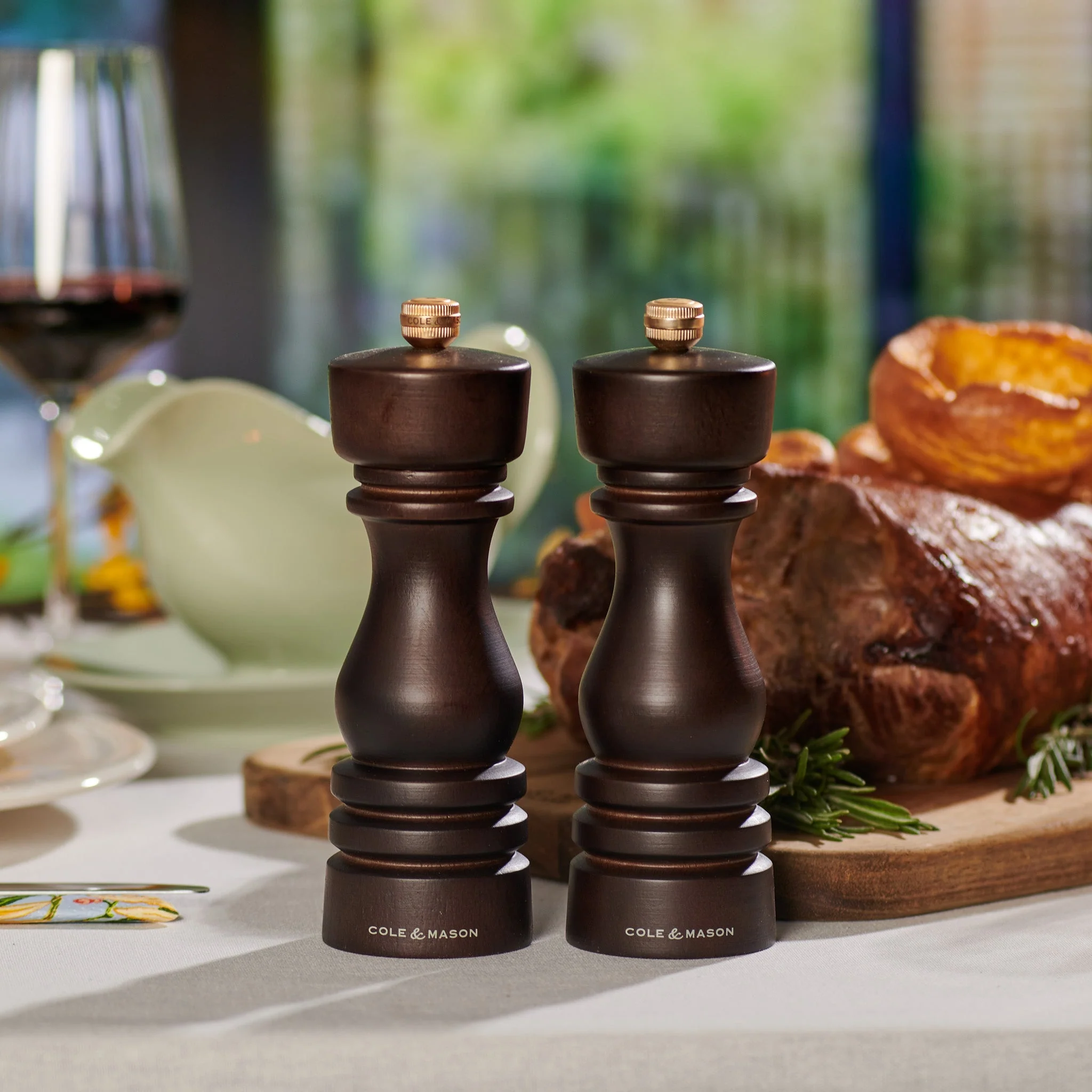 Cole & Mason London Chocolate Wood Salt & Pepper Mills - Image 12