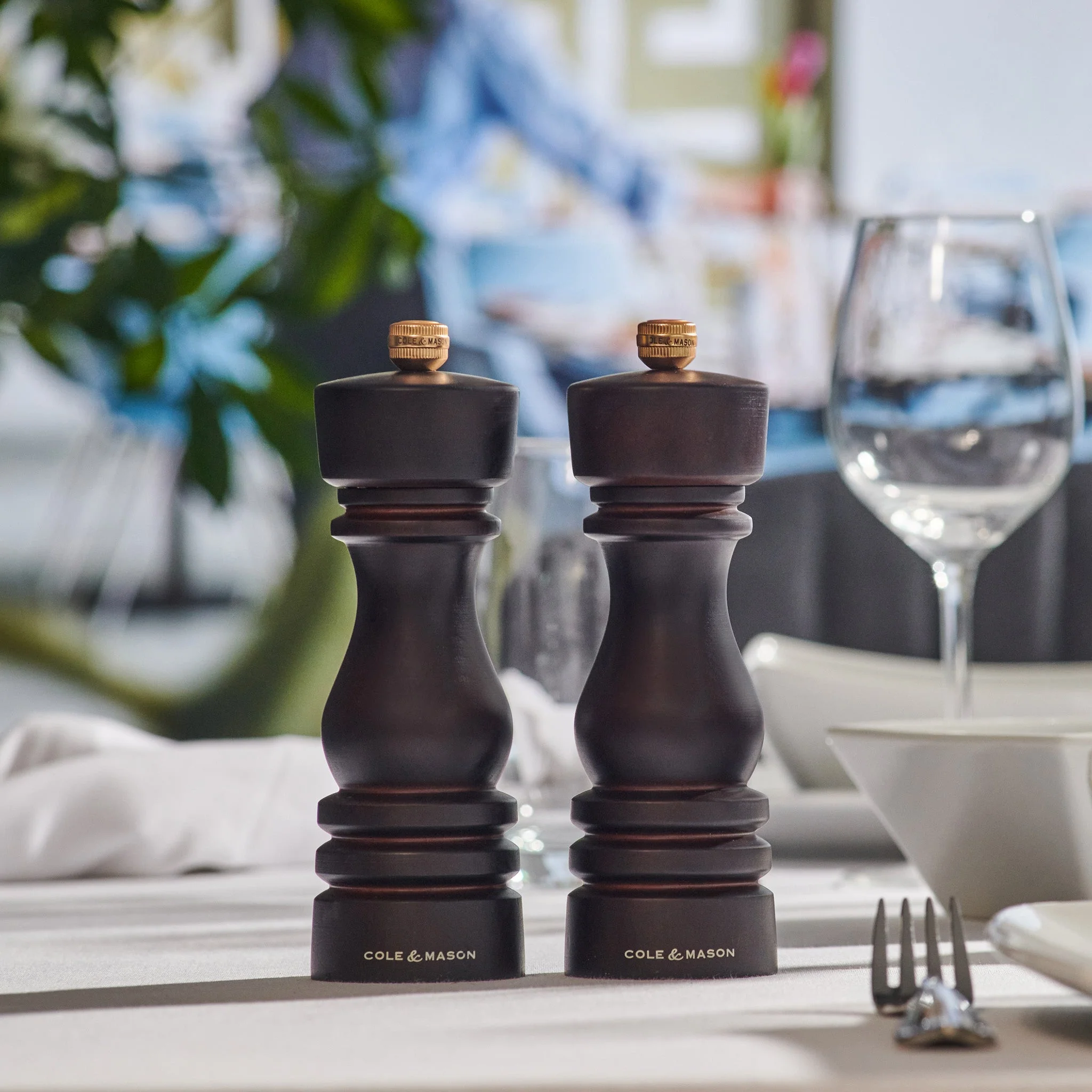 Cole & Mason London Chocolate Wood Salt & Pepper Mills - Image 13
