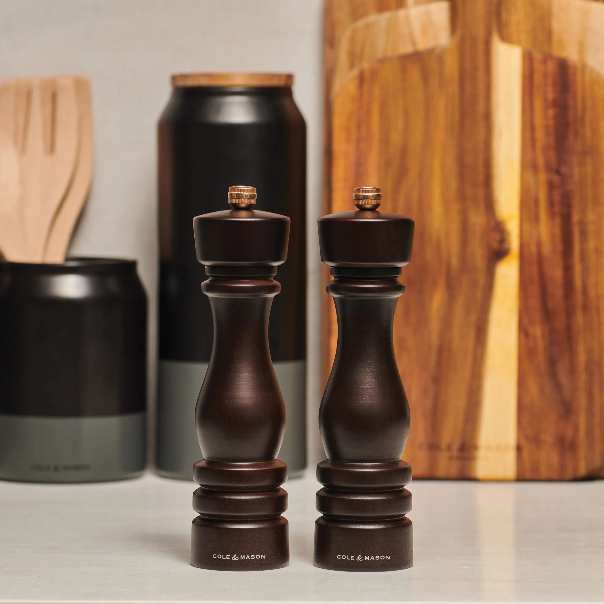 Cole & Mason London Chocolate Wood Salt & Pepper Mills - Image 14