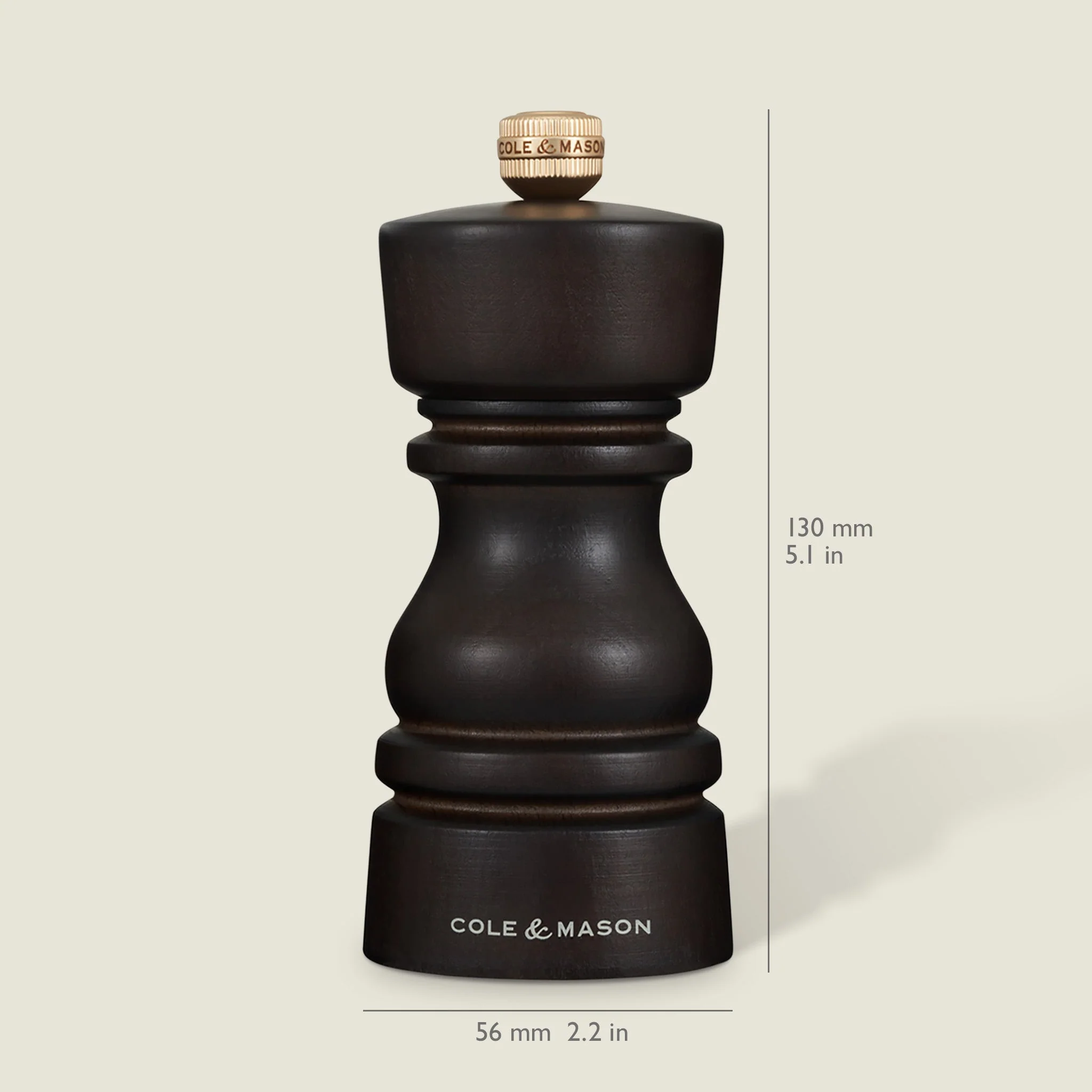 Cole & Mason London Chocolate Wood Salt & Pepper Mills - Image 17
