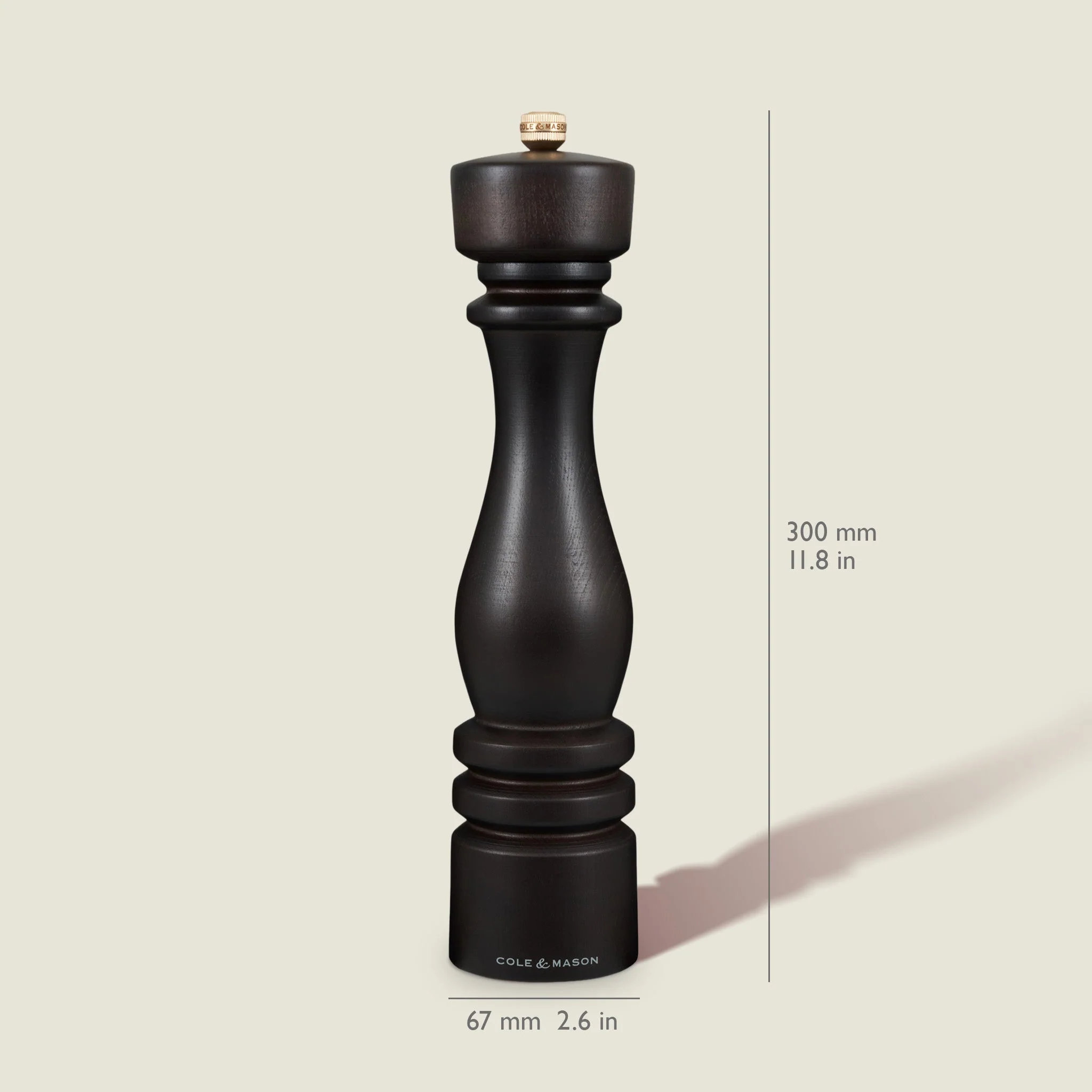 Cole & Mason London Chocolate Wood Salt & Pepper Mills - Image 20