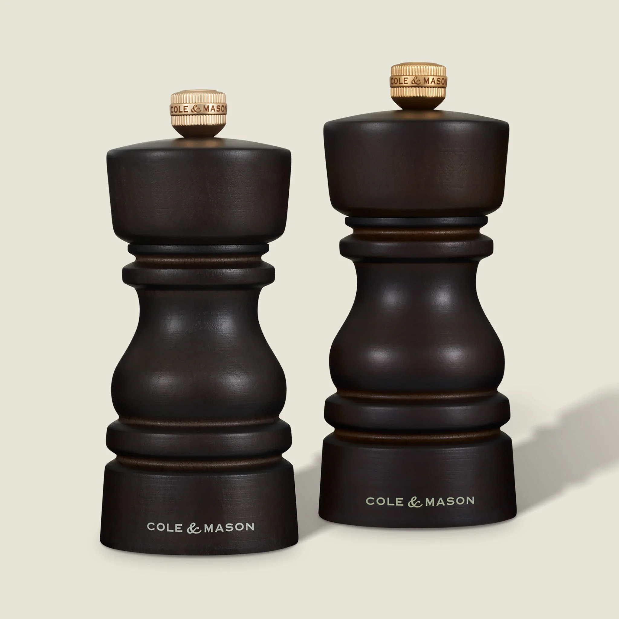 Cole & Mason London Chocolate Wood Salt & Pepper Mills - Image 3