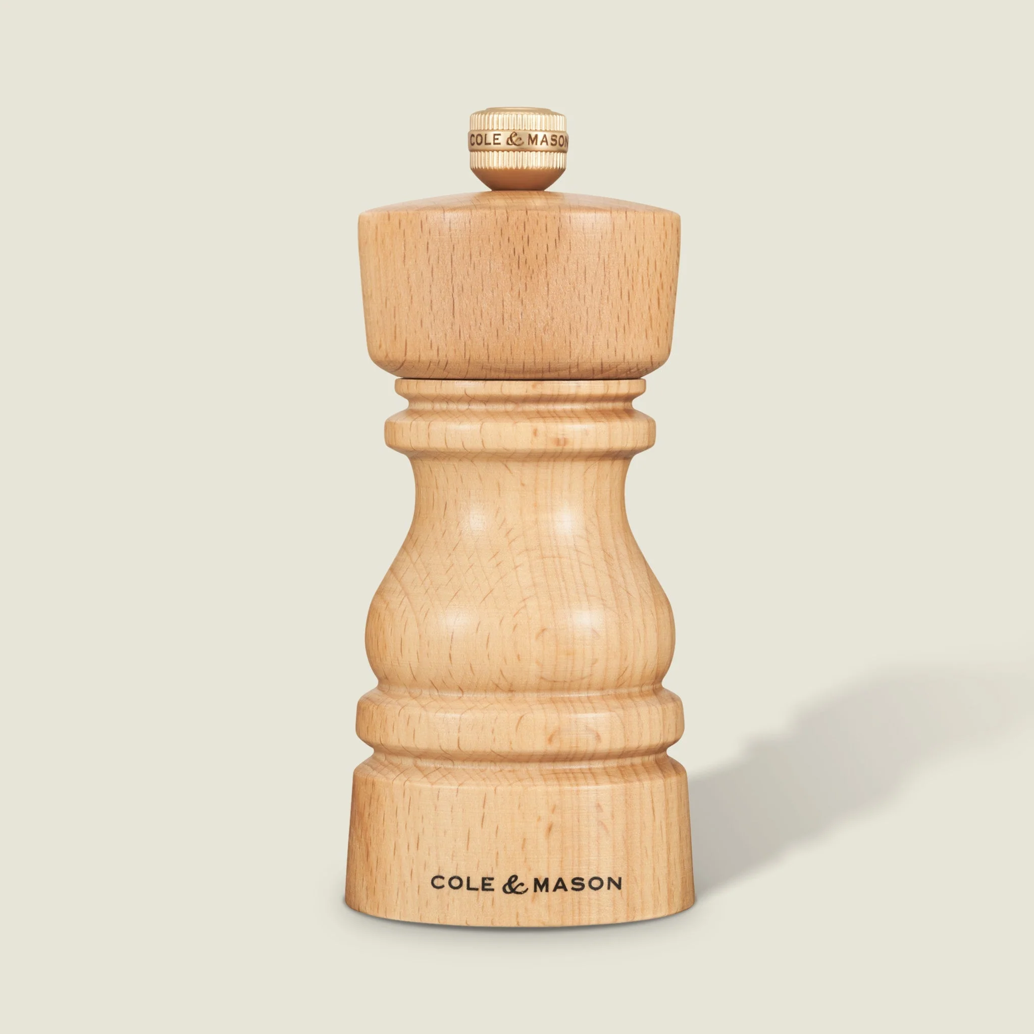 Cole & Mason London Natural Beech Salt & Pepper Mills - Image 4